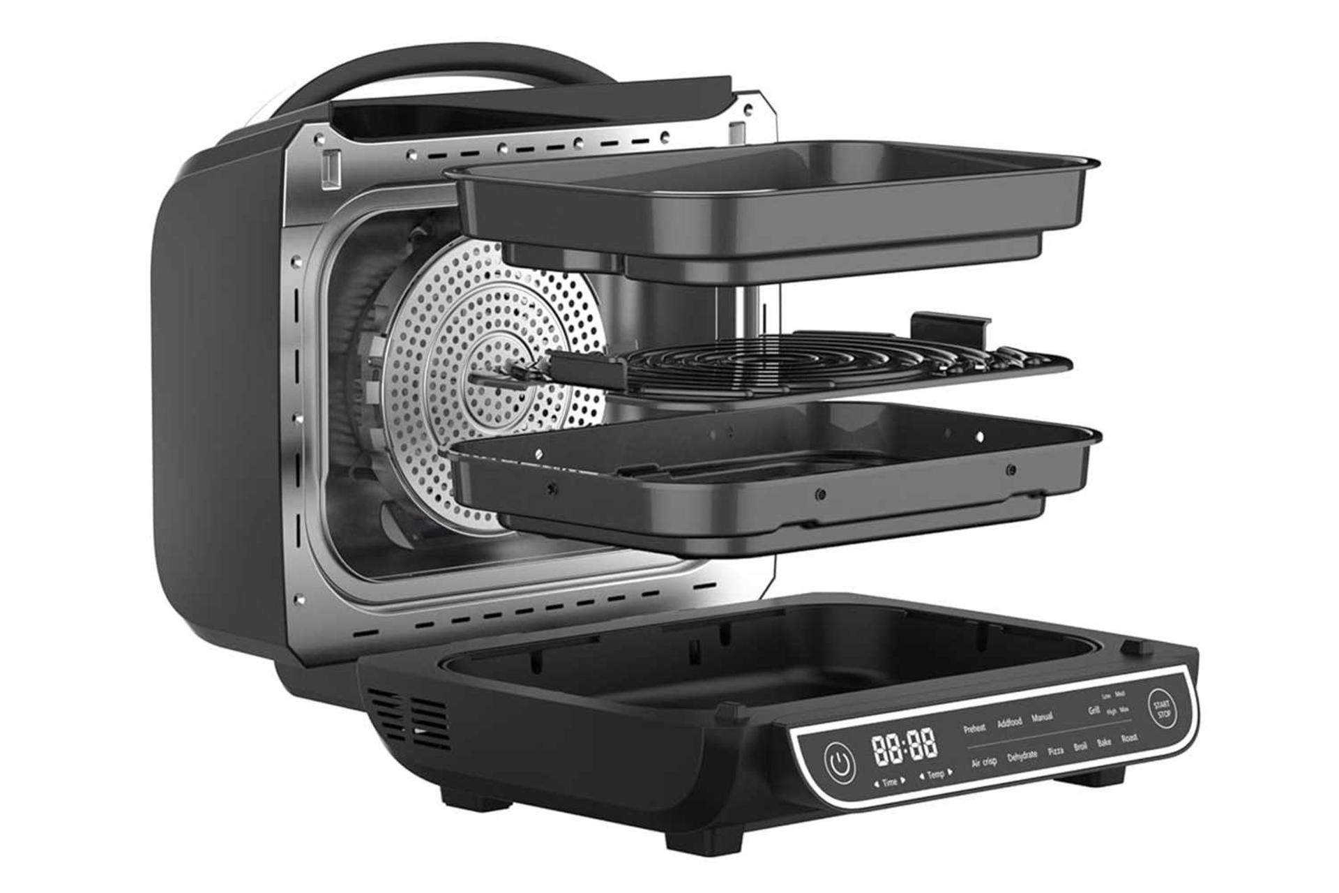 نمای سمت چپ و داخل هواپز وستینگهاوس WKMFCM203