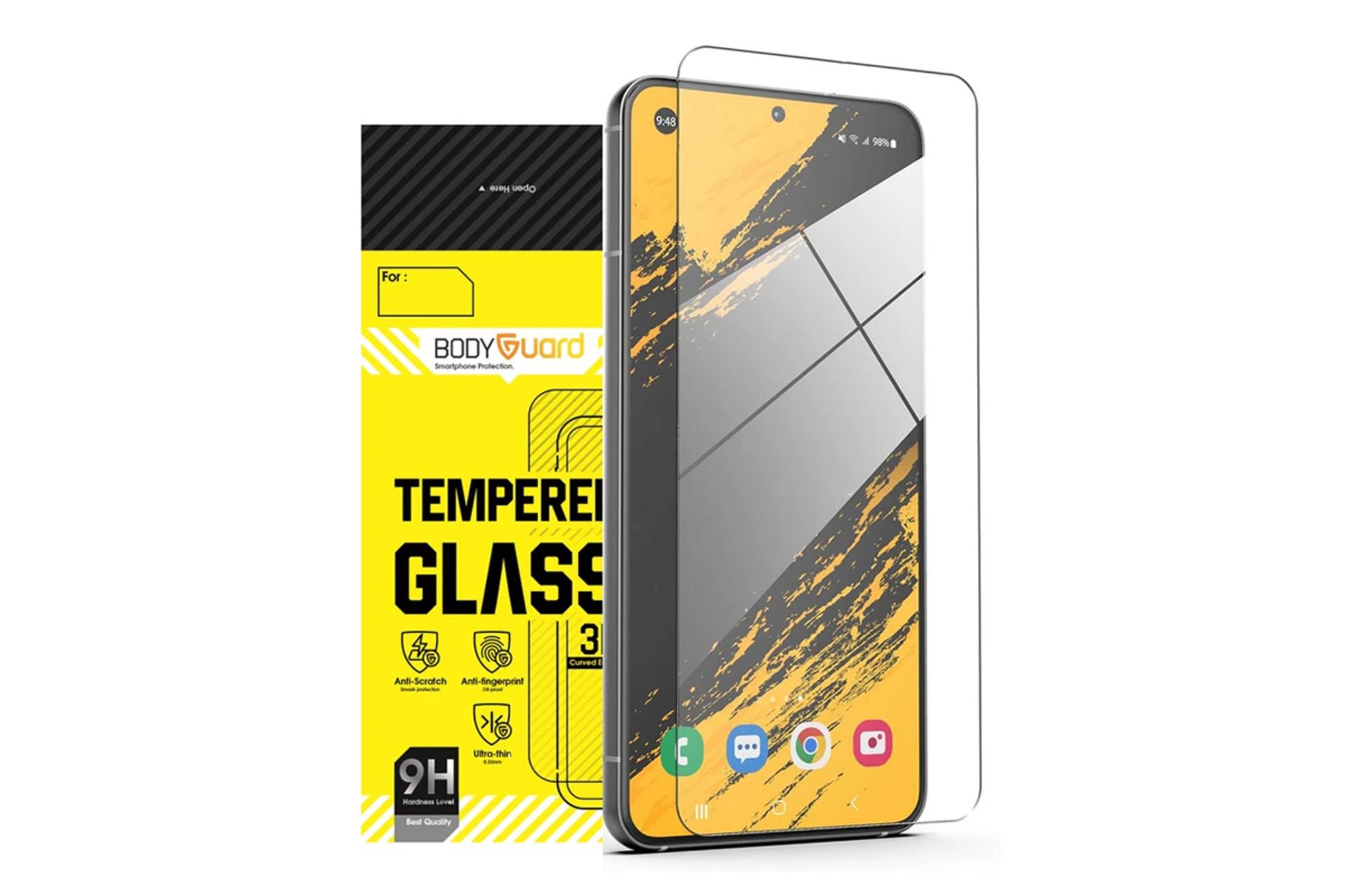 محافظ صفحه نمایش گوشی بادیگارد مدل FS مناسب سامسونگ Galaxy S24