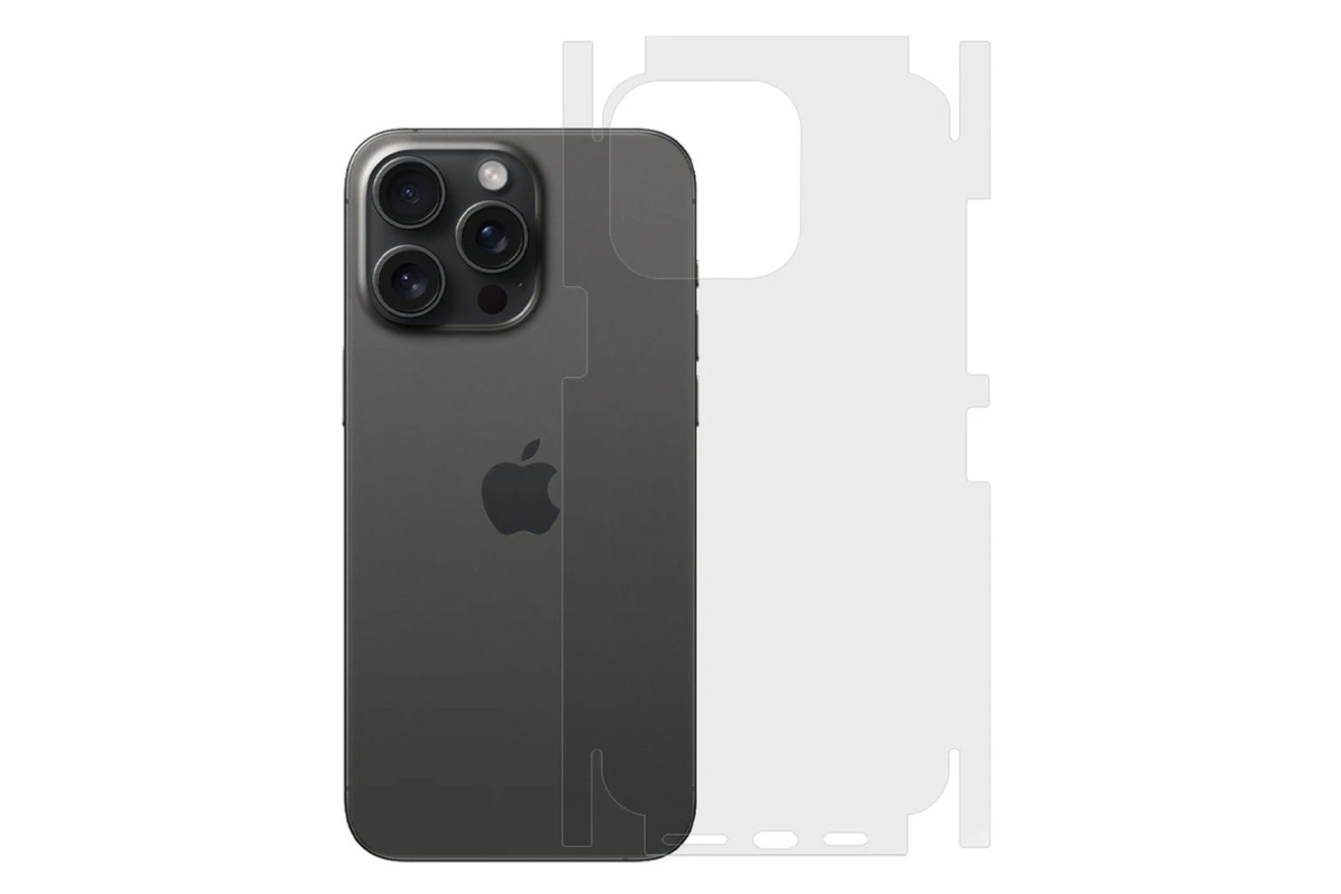 شفافیت محافظ صفحه نمایش گوشی بادیگارد مدل Full 360 مناسب اپل iPhone 15 Pro