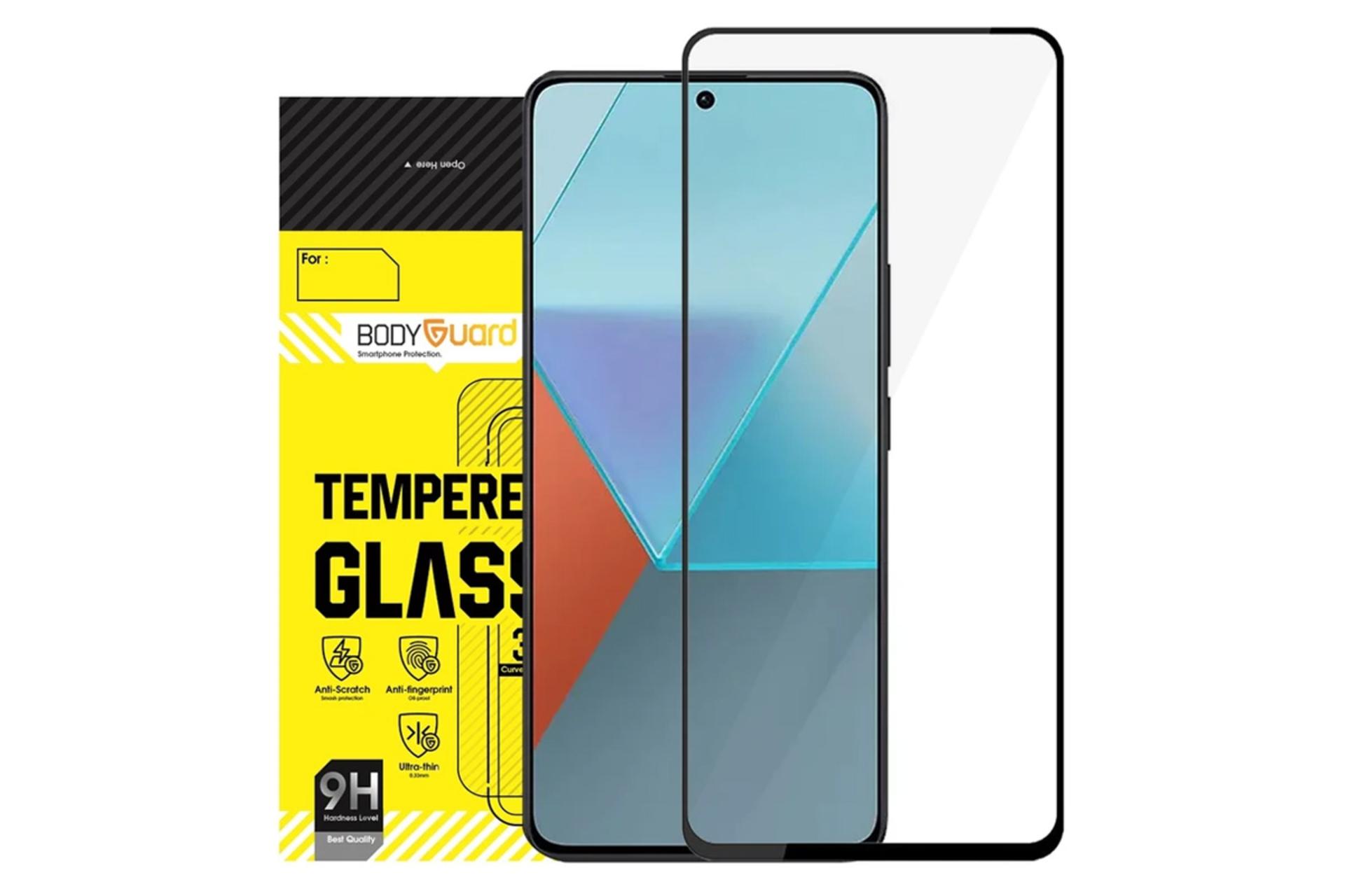 محافظ صفحه نمایش گوشی بادیگارد مدل FX مناسب شیائومی Redmi Note 13 Pro