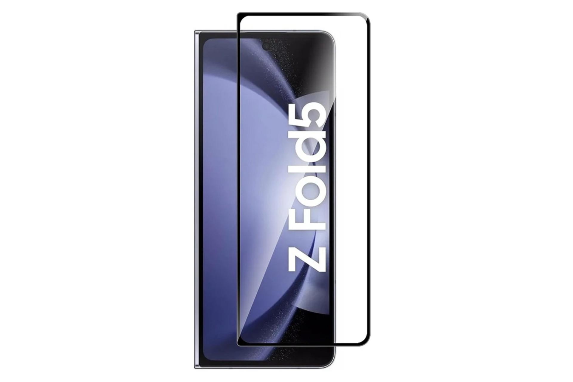 شفافیت محافظ صفحه نمایش گوشی بادیگارد مدل FS مناسب سامسونگ Galaxy Z Fold5 نمایشگر بیرونی