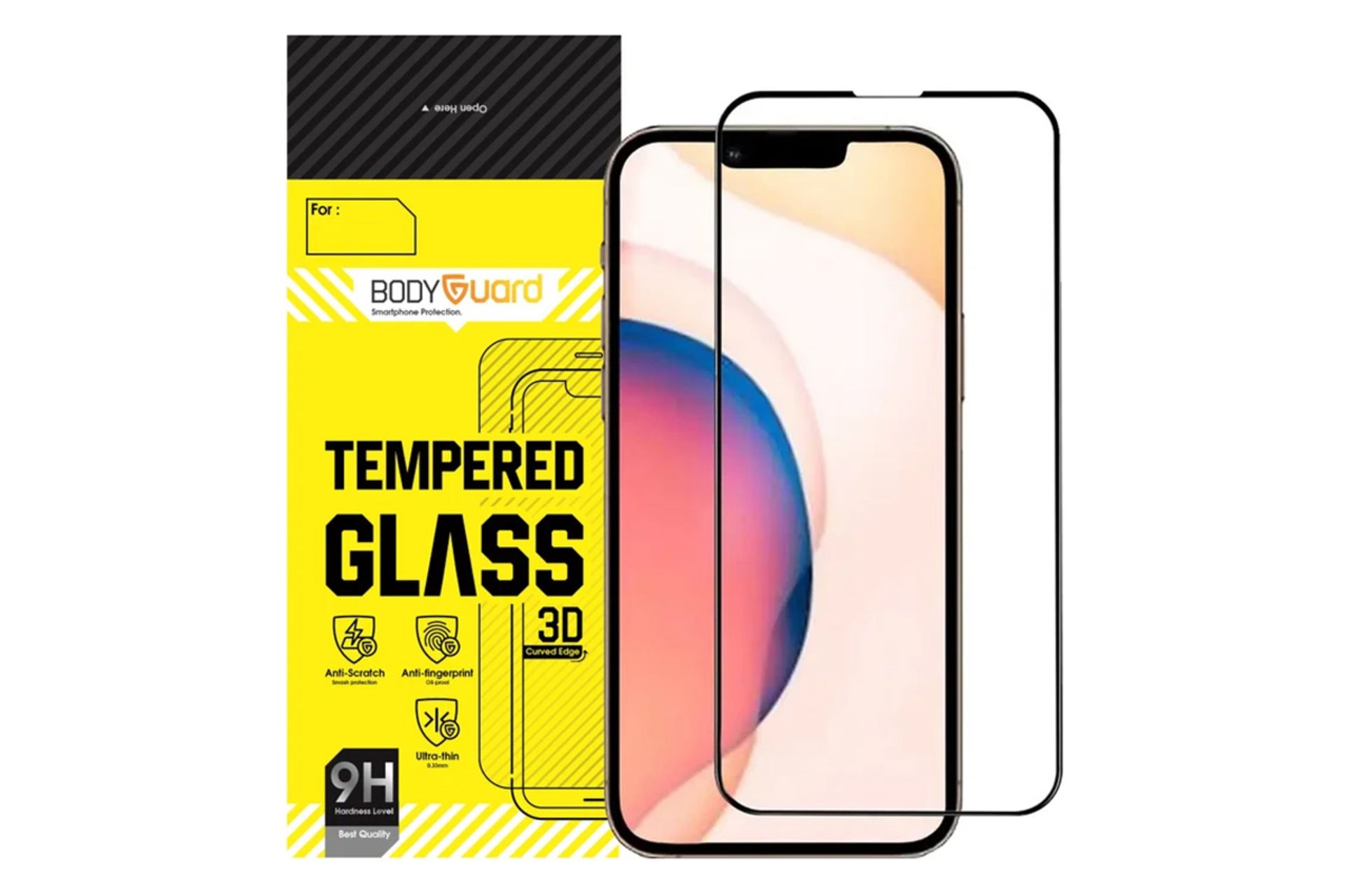 محافظ صفحه نمایش گوشی بادیگارد مدل FIP مناسب اپل iPhone 13 mini