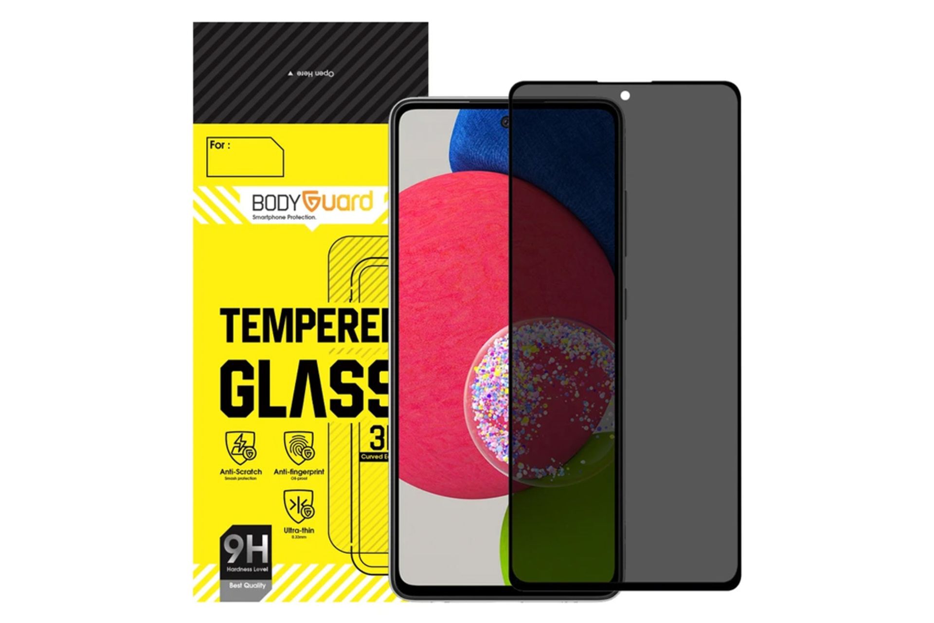 شفافیت محافظ صفحه نمایش گوشی بادیگارد مدل PS مناسب سامسونگ Galaxy A52s