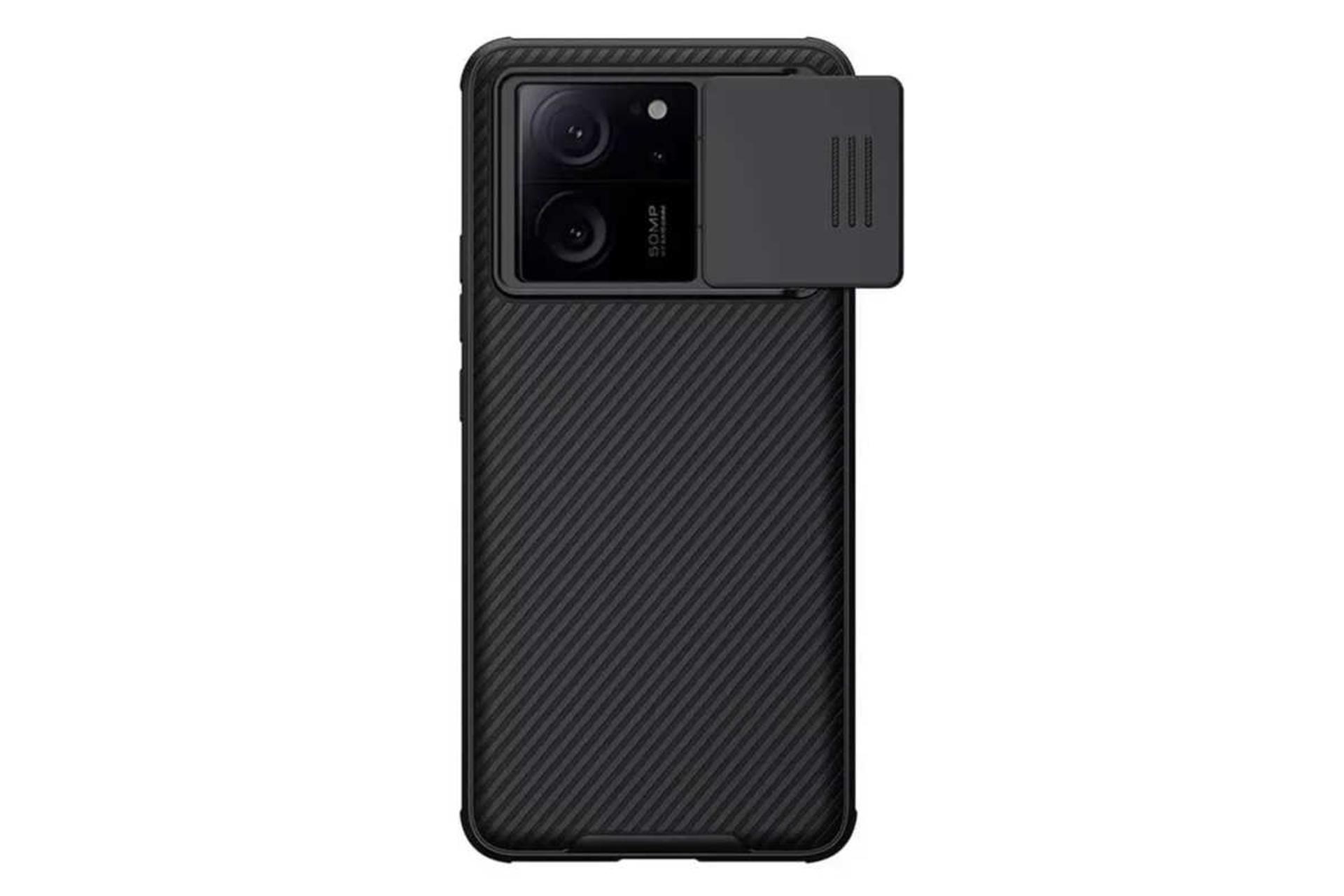 نمای پشت قاب گوشی نیلکین مدل CamShield Pro مناسب شیائومی 13T / 13T Pro / Redmi K60 Ultra رنگ مشکی