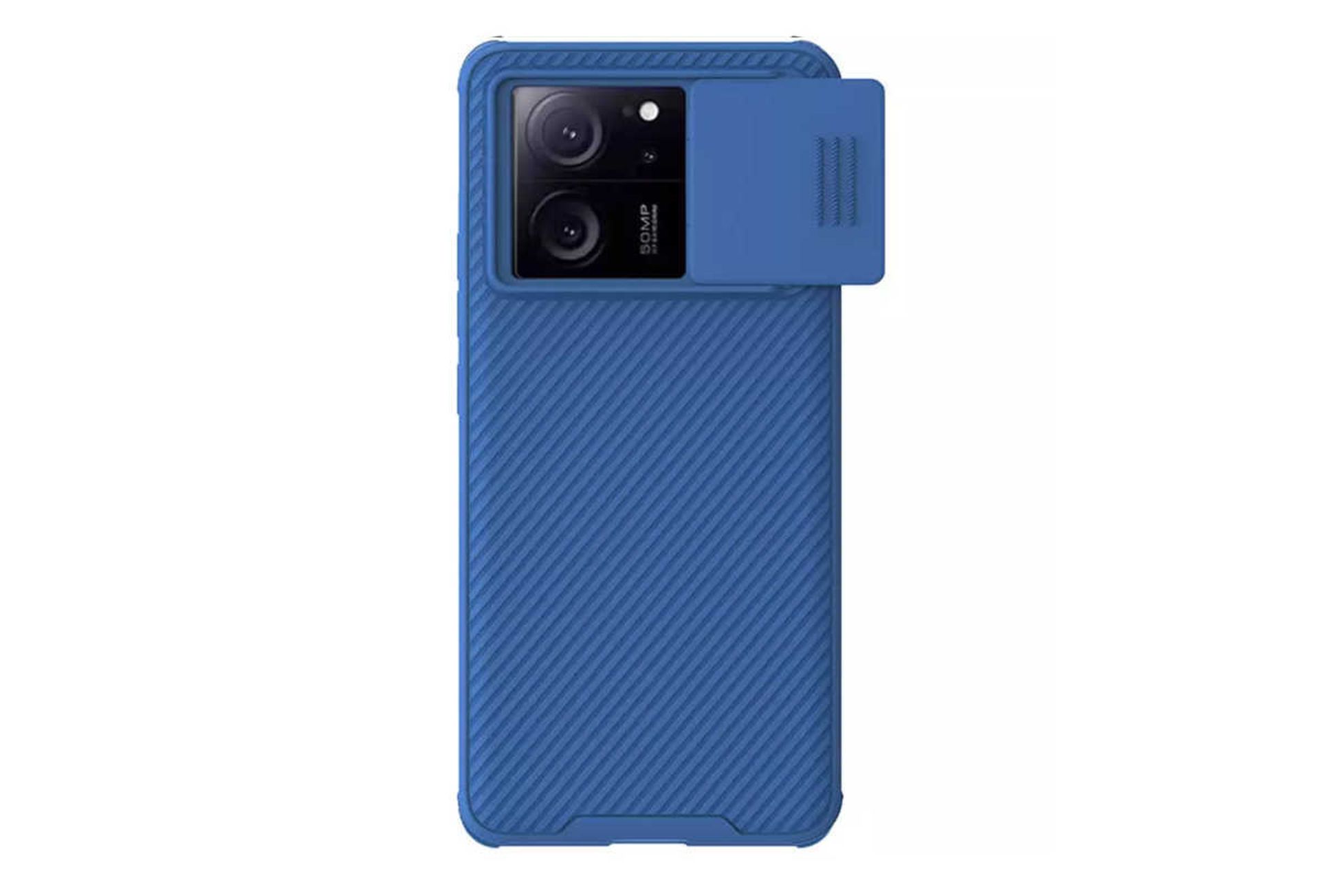 نمای پشت قاب گوشی نیلکین مدل CamShield Pro مناسب شیائومی 13T / 13T Pro / Redmi K60 Ultra رنگ آبی