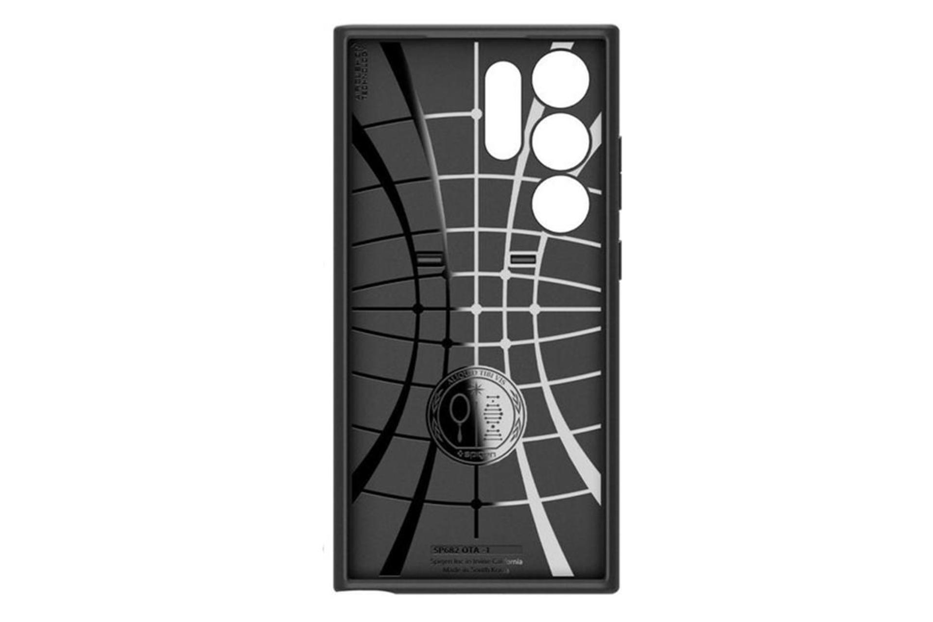 قاب گوشی سامسونگ Spigen Optik Armor Samsung Galaxy S24 Ultra نمای داخل
