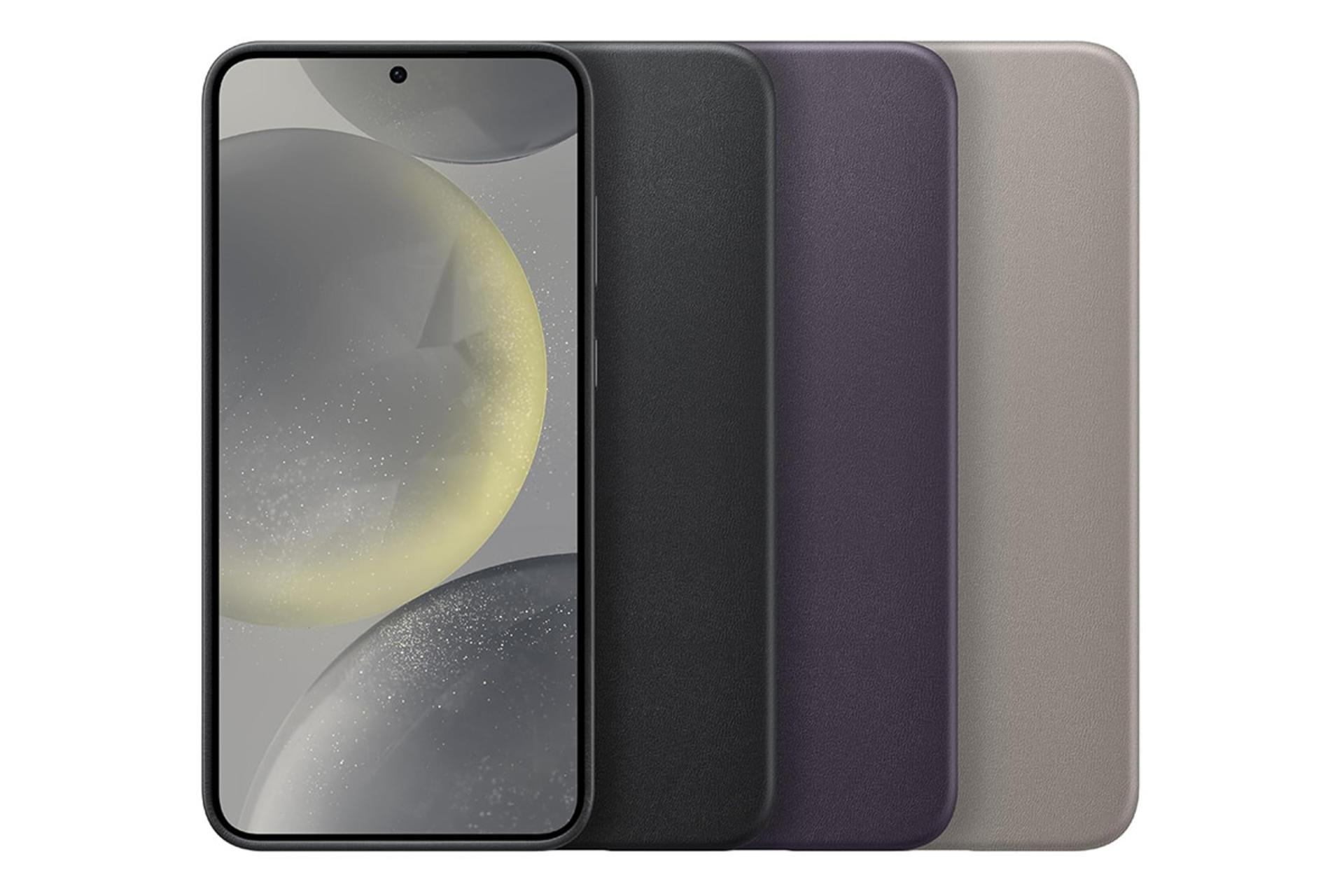 قاب گوشی سامسونگ Samsung Vegan Leather For Samsung Galaxy S24 Plus تنوع رنگ