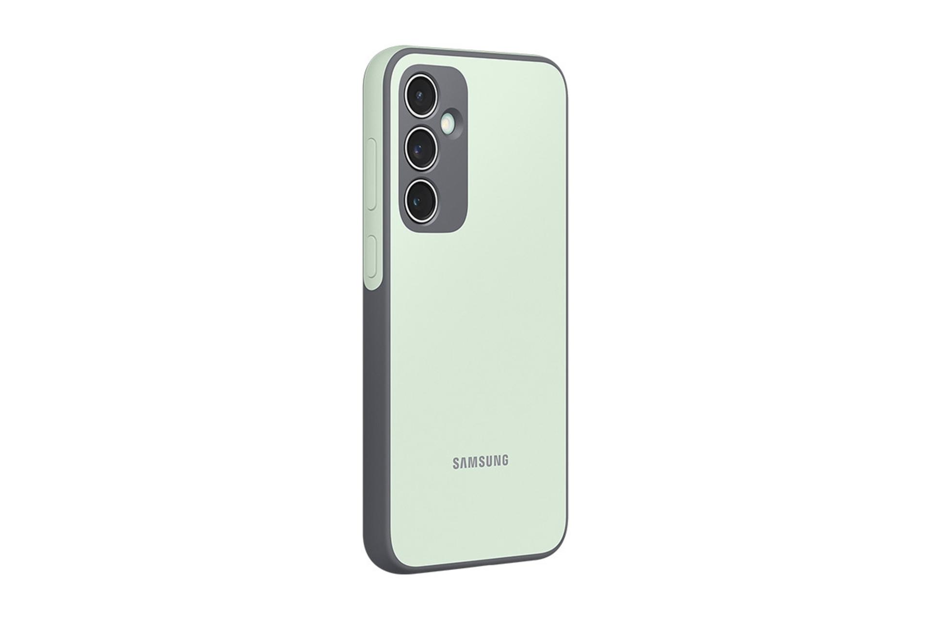 قاب گوشی سامسونگ Samsung Silicone For Samsung Galaxy S23 FE نمای پشت و جانبی