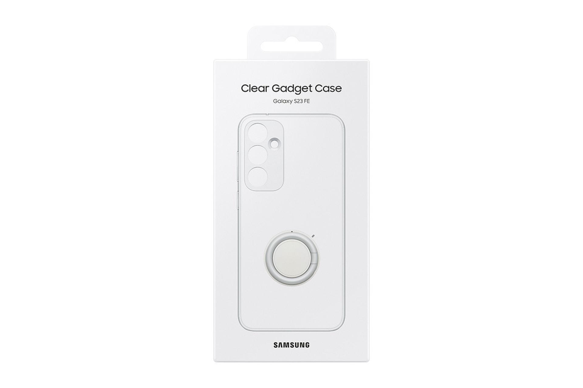 قاب گوشی سامسونگ Samsung Clear Gadget For Samsung Galaxy S23 FE بسته بندی