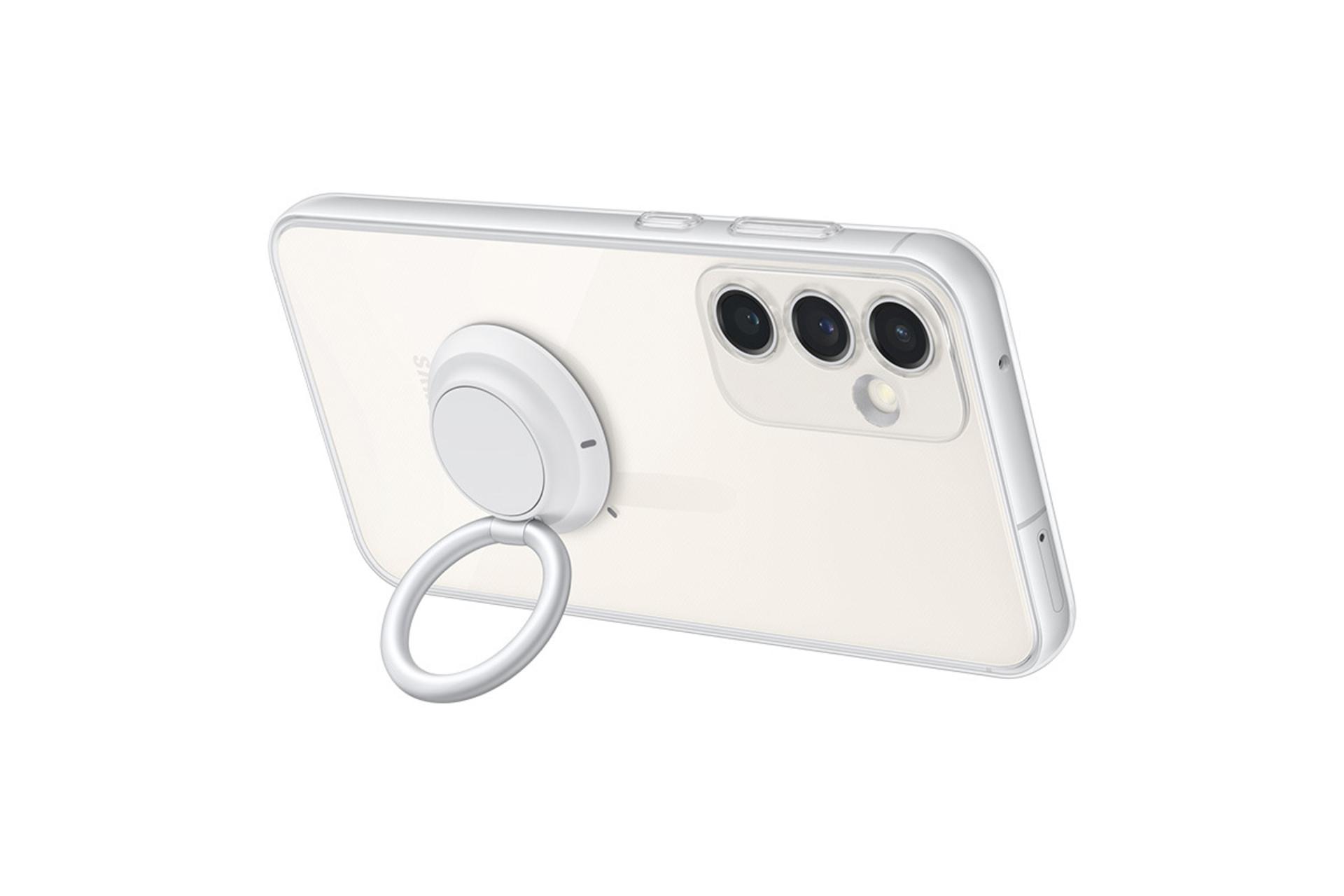 قاب گوشی سامسونگ Samsung Clear Gadget For Samsung Galaxy S23 FE نمای هولدر