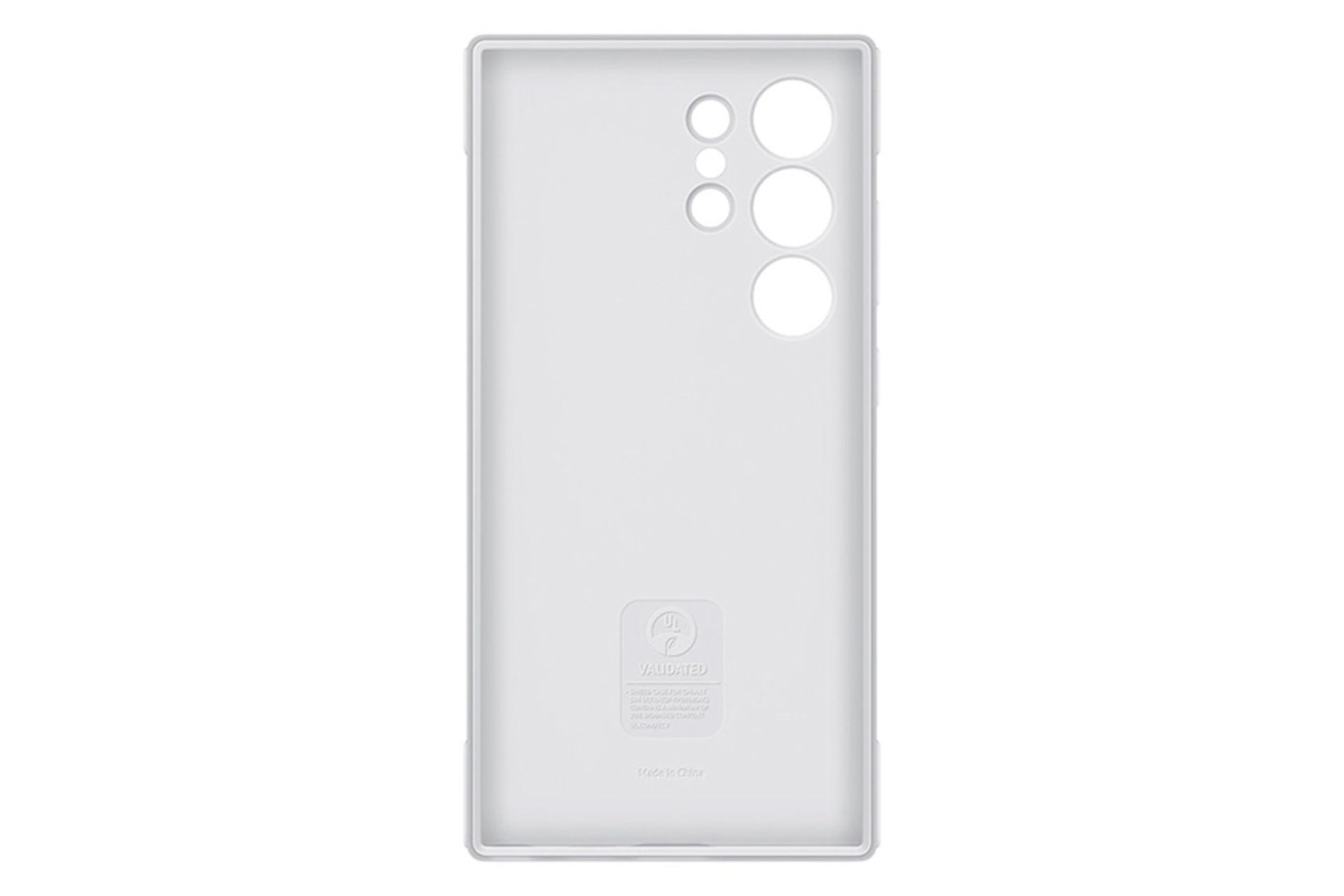 قاب گوشی سامسونگ Samsung Shield Case For Samsung Galaxy S24 Ultra رنگ سفید نمای داخل