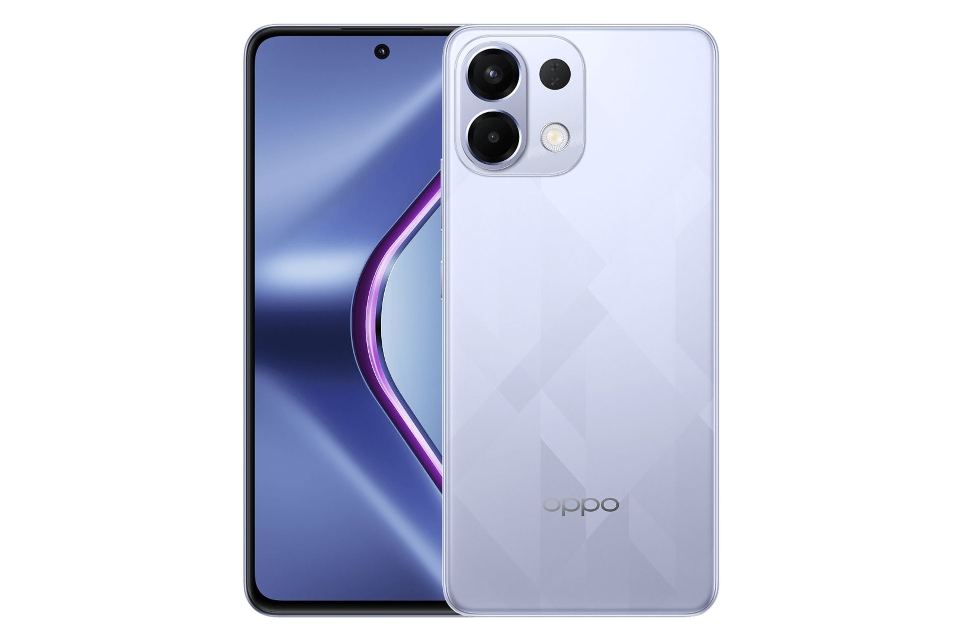 پنل جلو و پشت گوشی موبایل K13 اوپو ارغوانی / Oppo K13