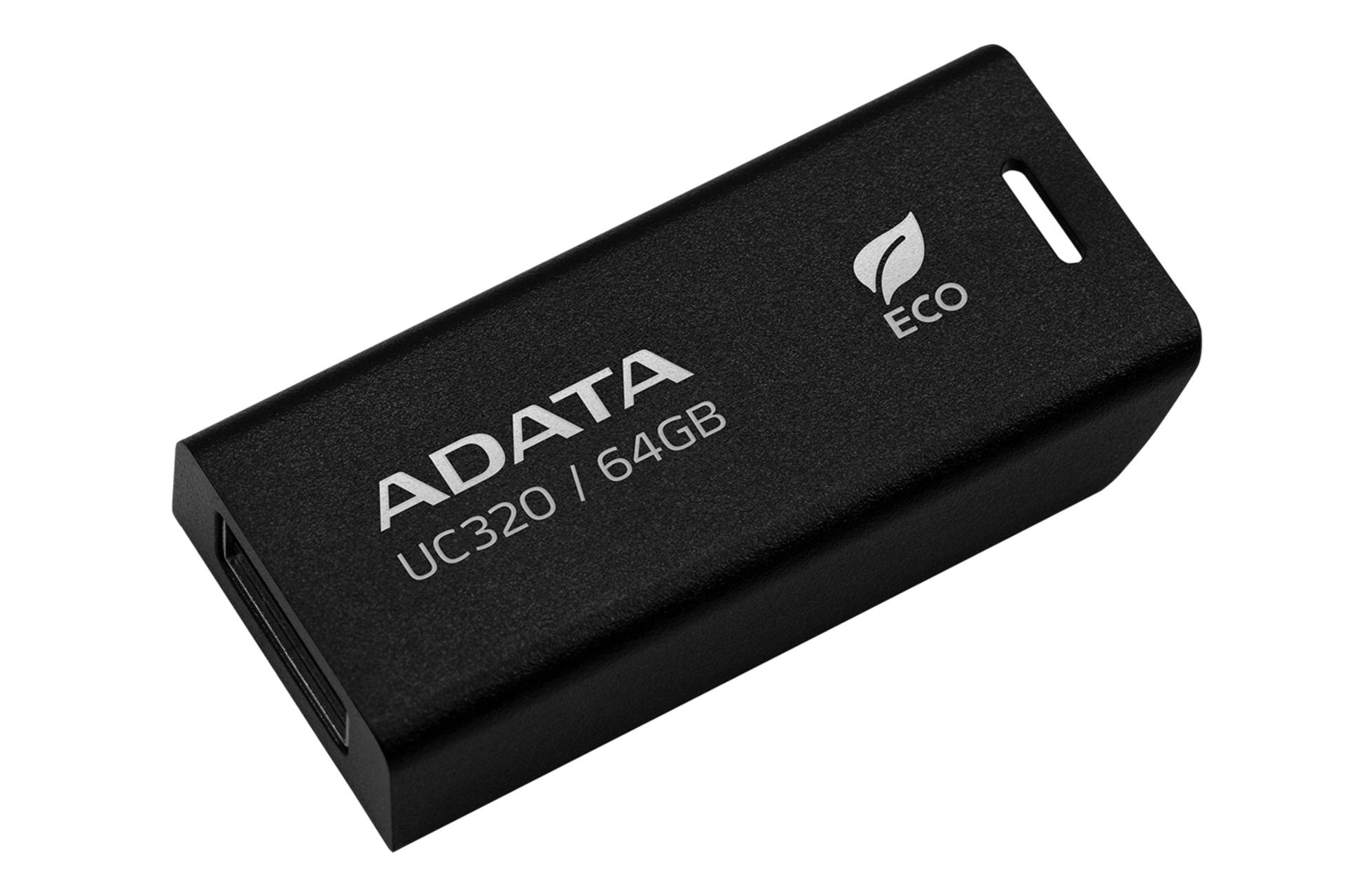 نمای راست فلش مموری ای دیتا ADATA UC320 64GB USB 3.2