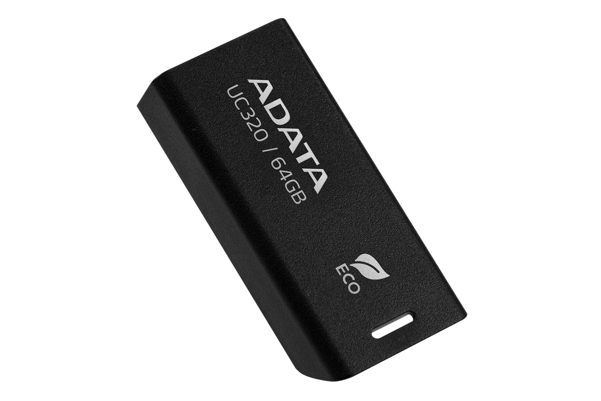 نمای کناری فلش مموری ای دیتا ADATA UC320 64GB USB 3.2
