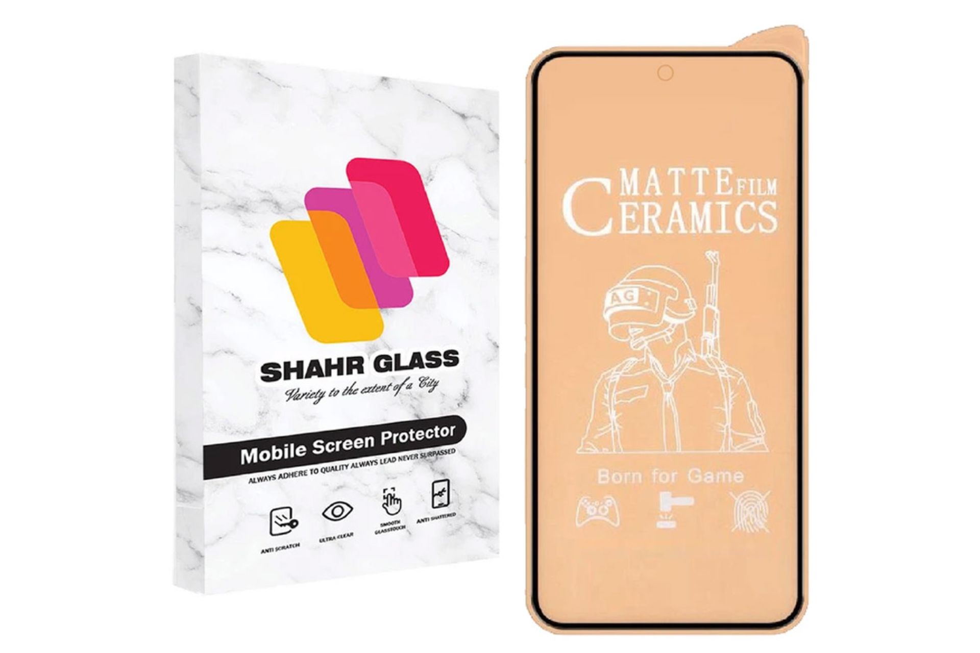 محافظ صفحه نمایش گوشی شهر گلس مدل CMT مناسب شیائومی Poco X4 GT / X4 Pro 5G / Black Shark 5 Pro