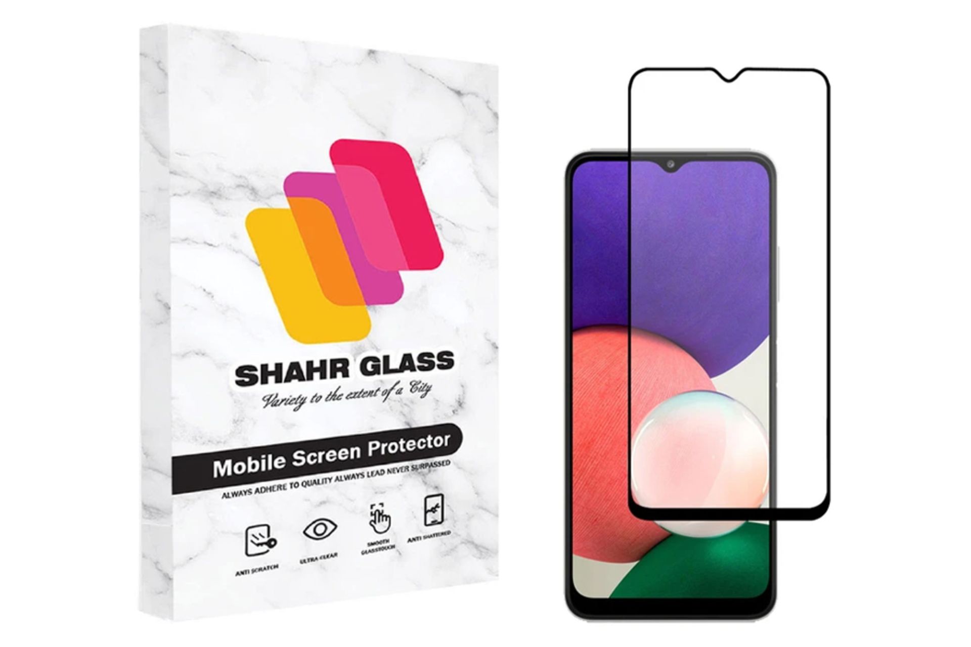 محافظ صفحه نمایش گوشی شهر گلس مدل CMT مناسب سامسونگ Galaxy A22 5G