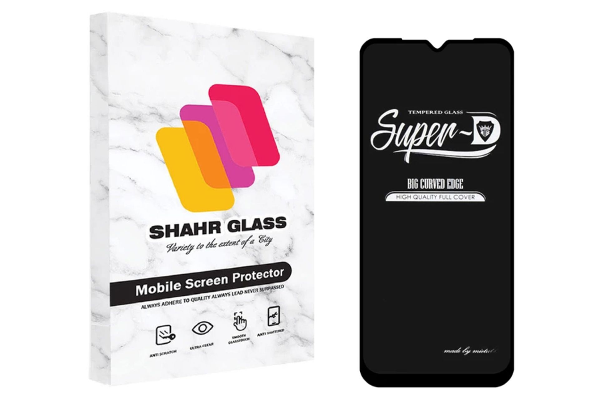 محافظ صفحه نمایش گوشی شهر گلس مدل SUPERD مناسب سامسونگ Galaxy A13 / A12 / F02s