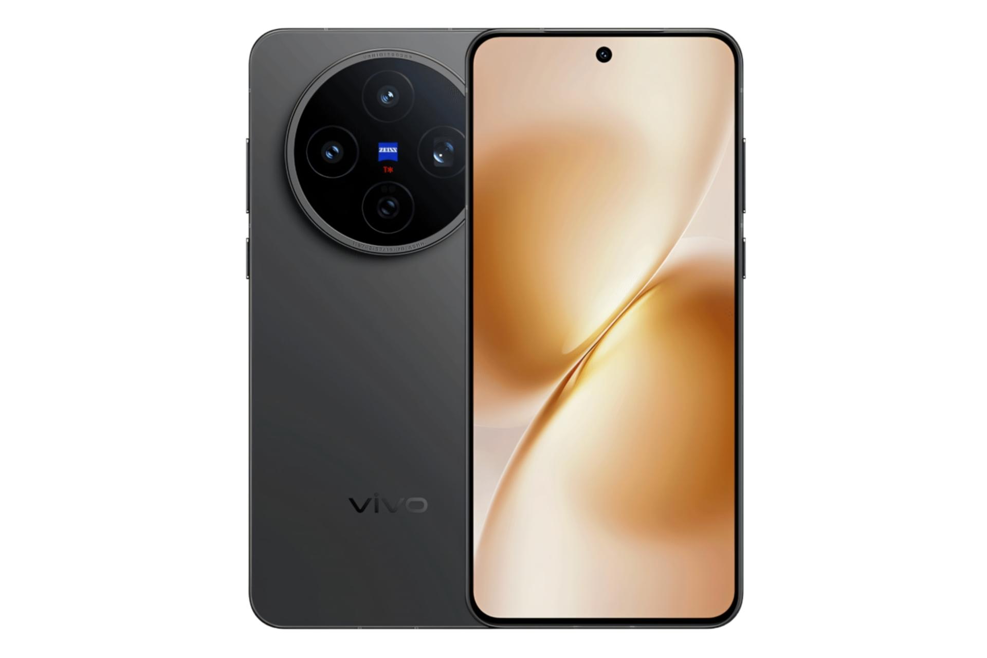 پنل جلو و پشت گوشی X200s ویوو مشکی / vivo X200s