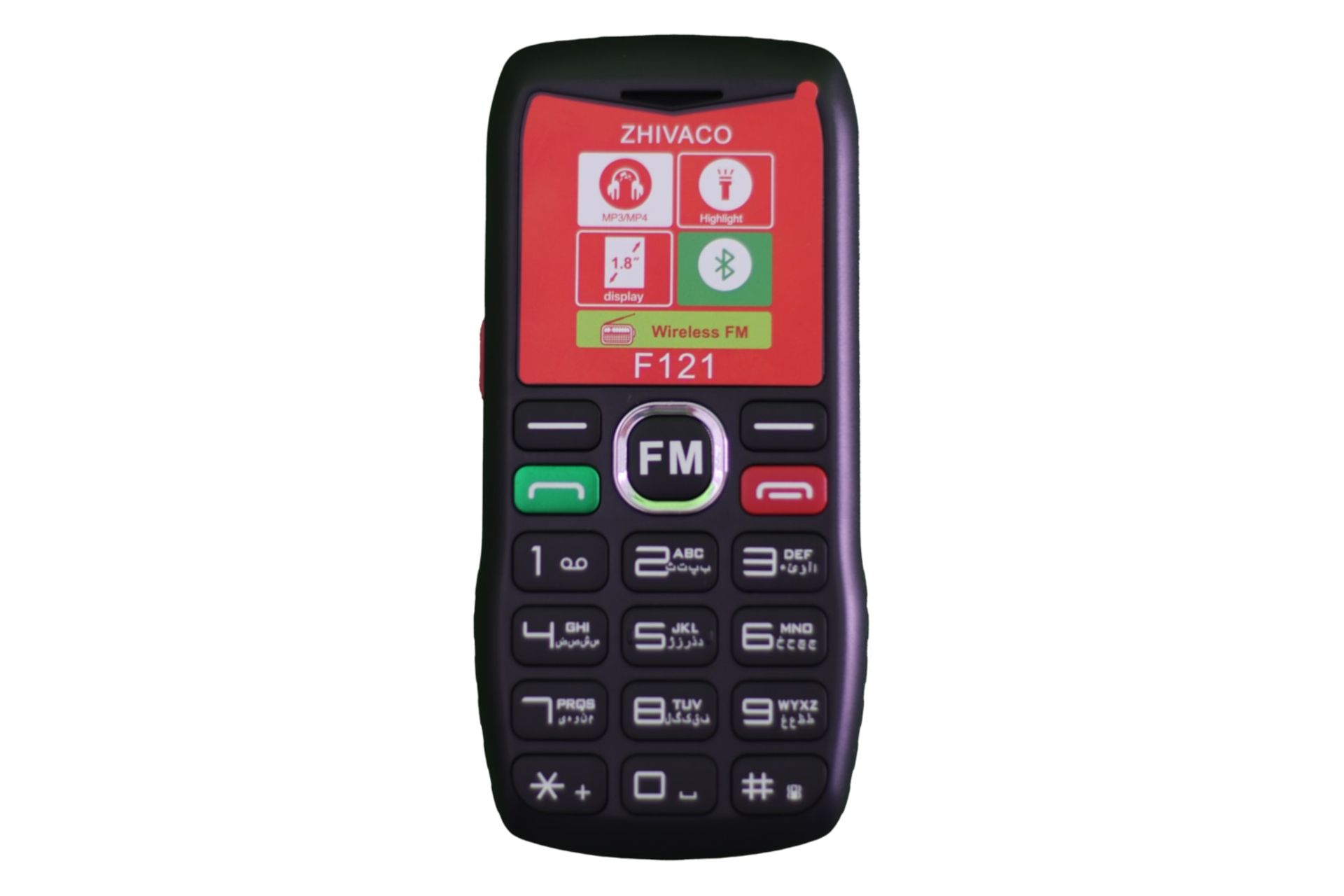 گوشی موبایل ژیواکو Zhivaco F121