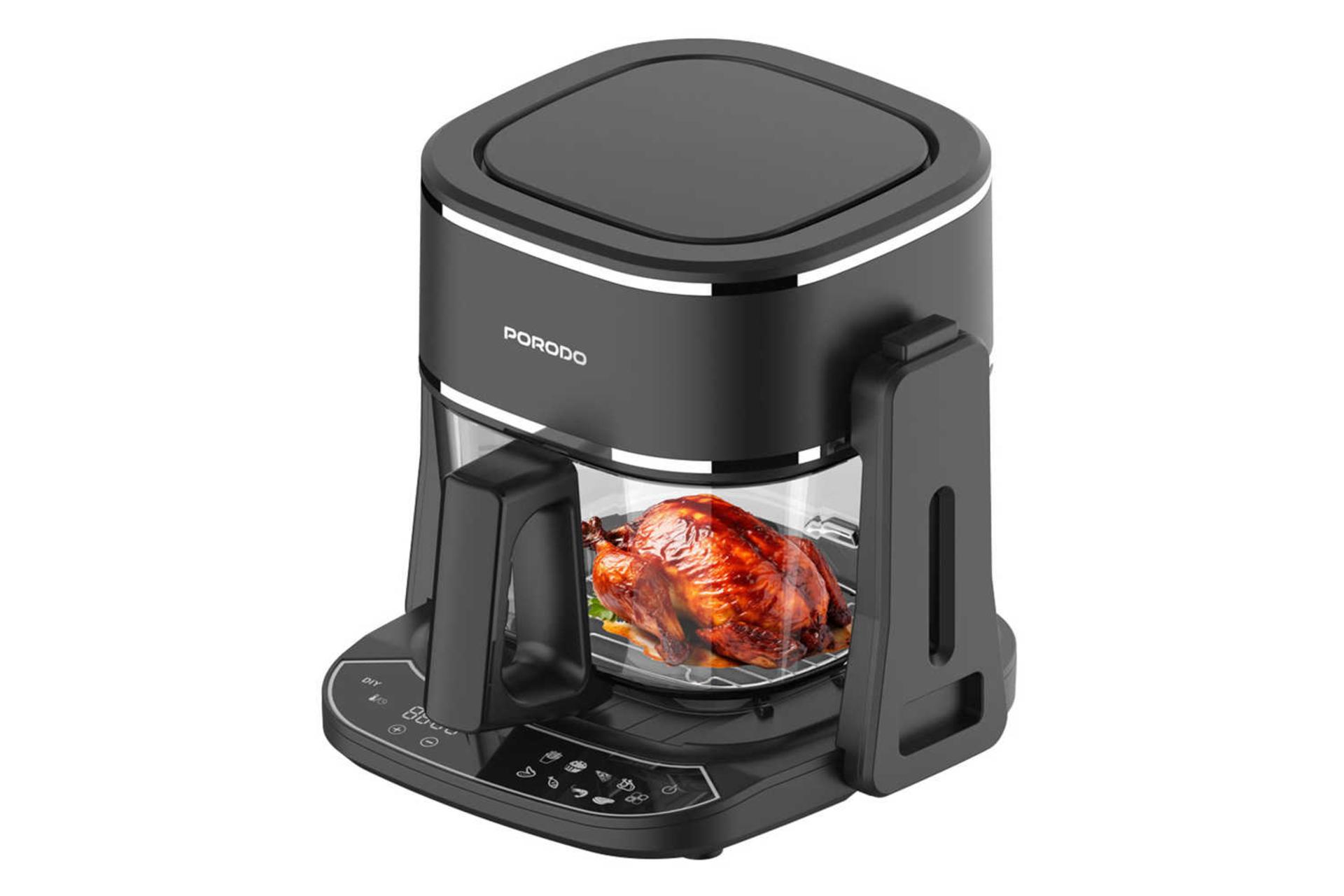 ظرف شیشه‌ای هواپز پرودو PD-LFST022-BK