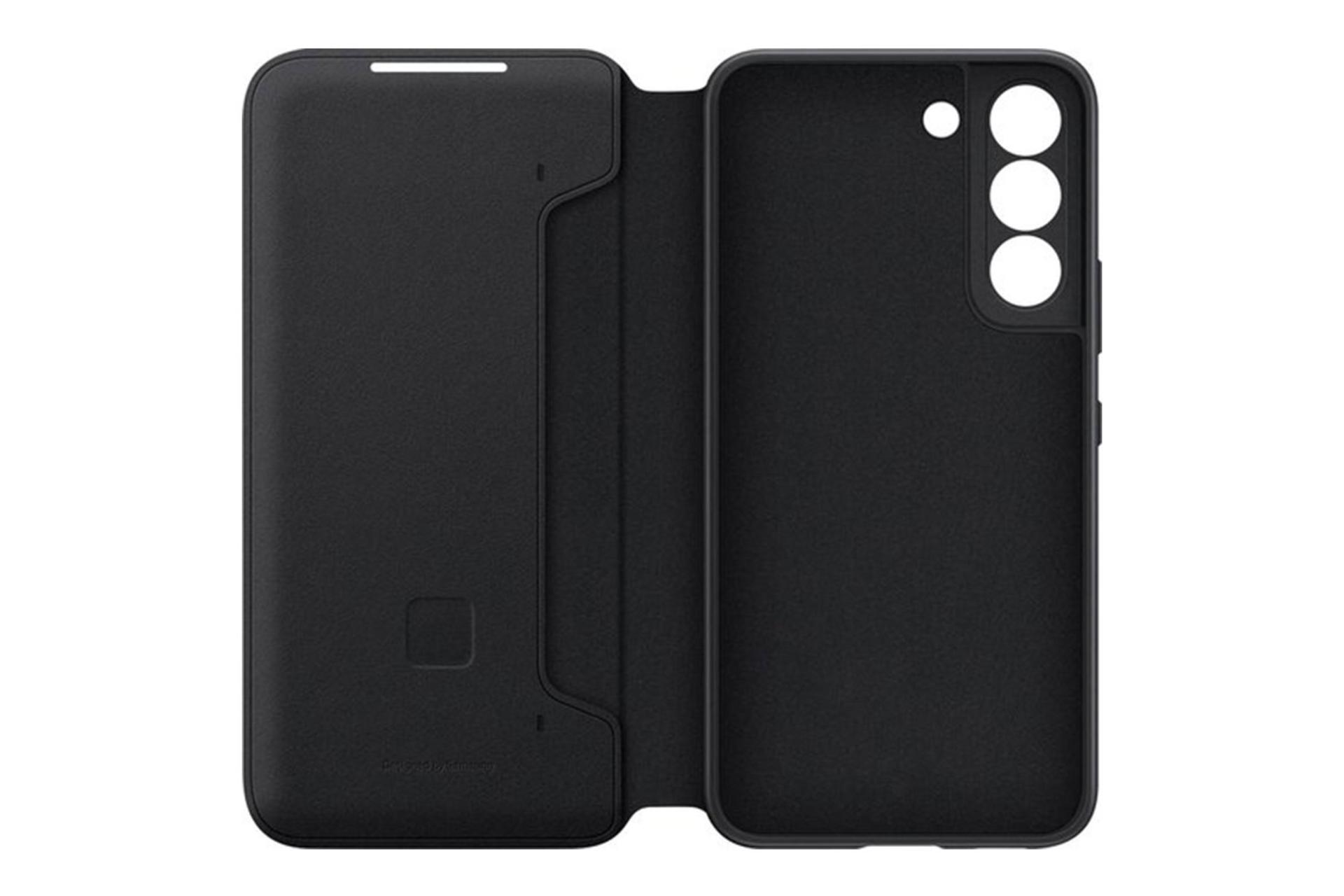 قاب گوشی سامسونگ Samsung Smart LED View For Samsung Galaxy S22 Ultra رنگ مشکی نمای داخل