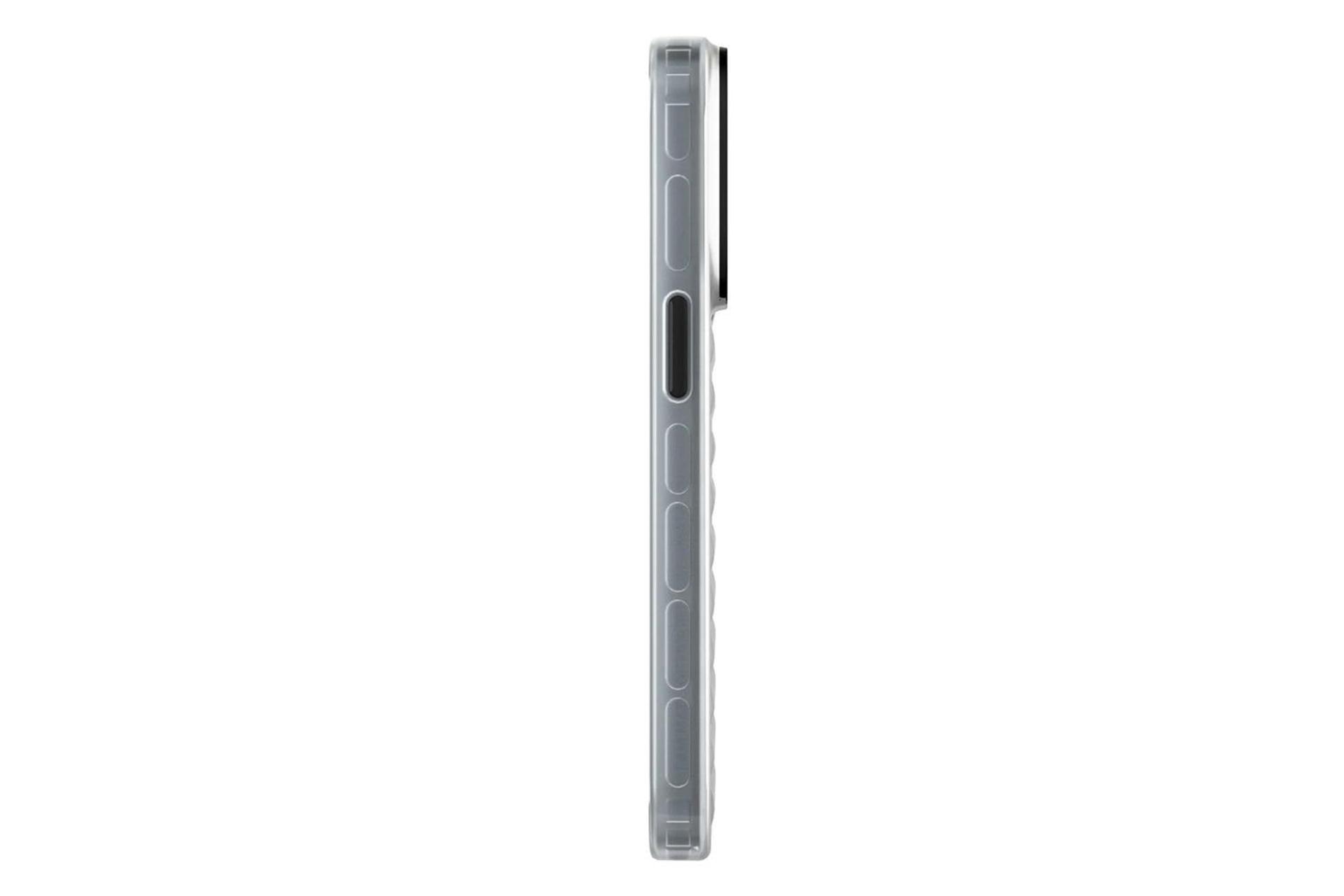 قاب گوشی یانگ کیت Youngkit True Color For Apple iPhone 15 Pro رنگ نقره ای نمای جانبی