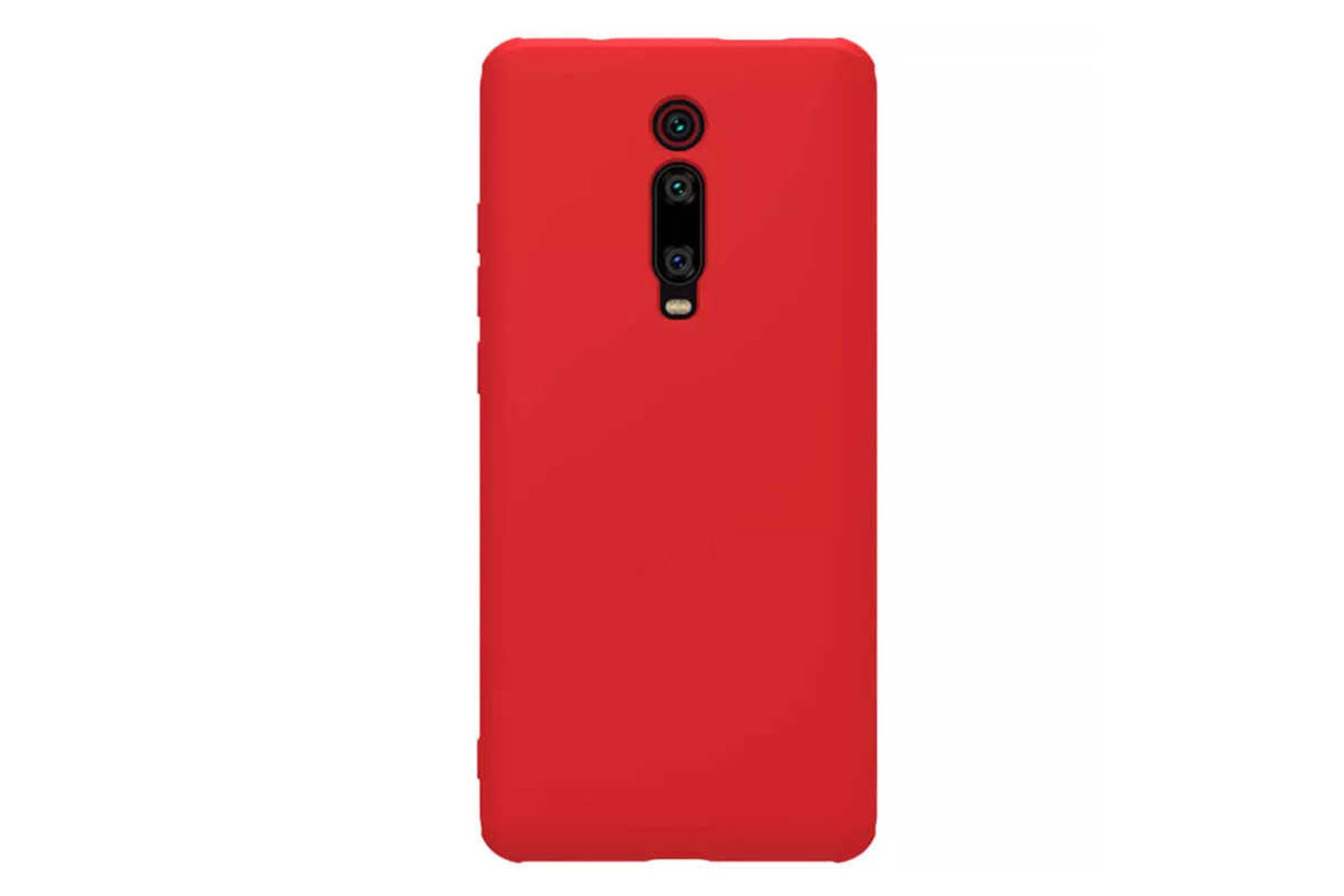 قاب گوشی نیلکین مدل Rubber Wrapped مناسب شیائومی Redmi K20 Pro / K20 / Mi 9T / Mi 9T Pro رنگ قرمز