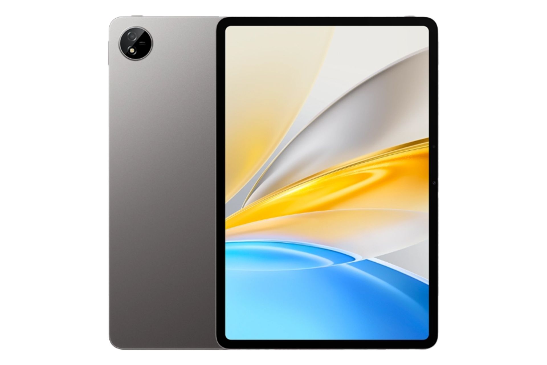 نمای کلی تبلت ویوو پد SE با نمایشگر روشن و نمایش دوربین پنل پشت