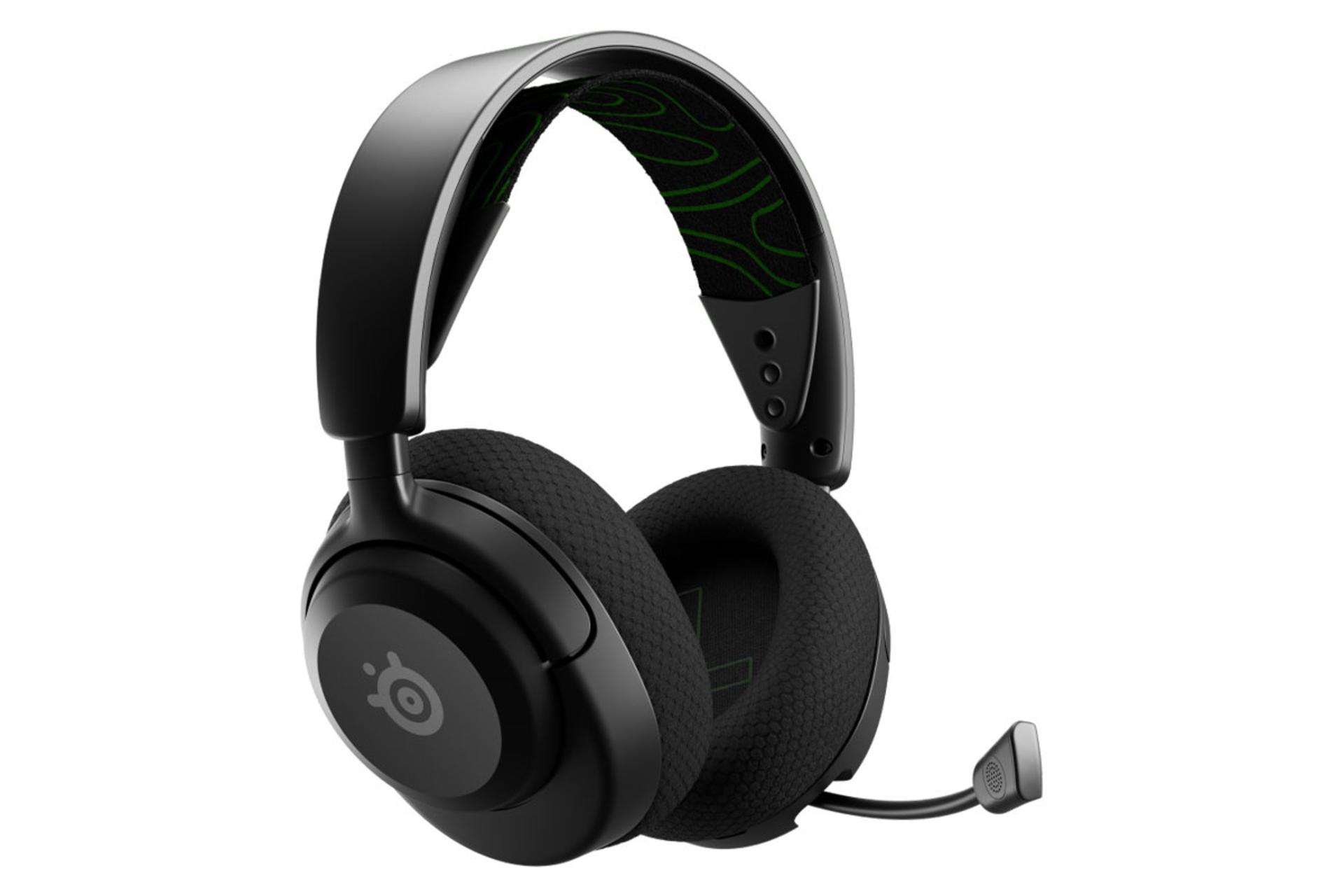 هدفون استیل سریز Arctis Nova 5X Wireless رنگ مشکی