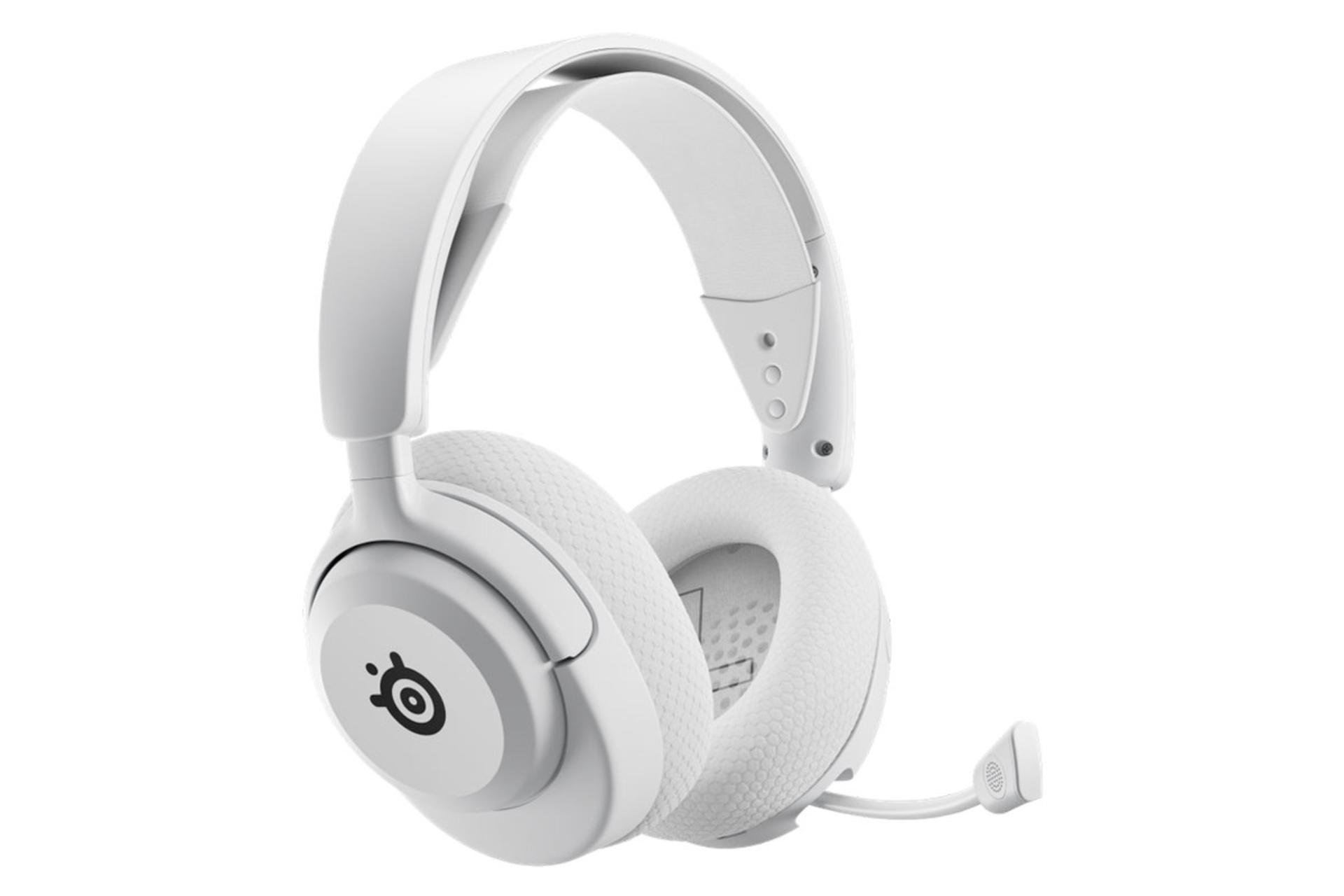 هدفون استیل سریز Arctis Nova 5X Wireless رنگ سفید