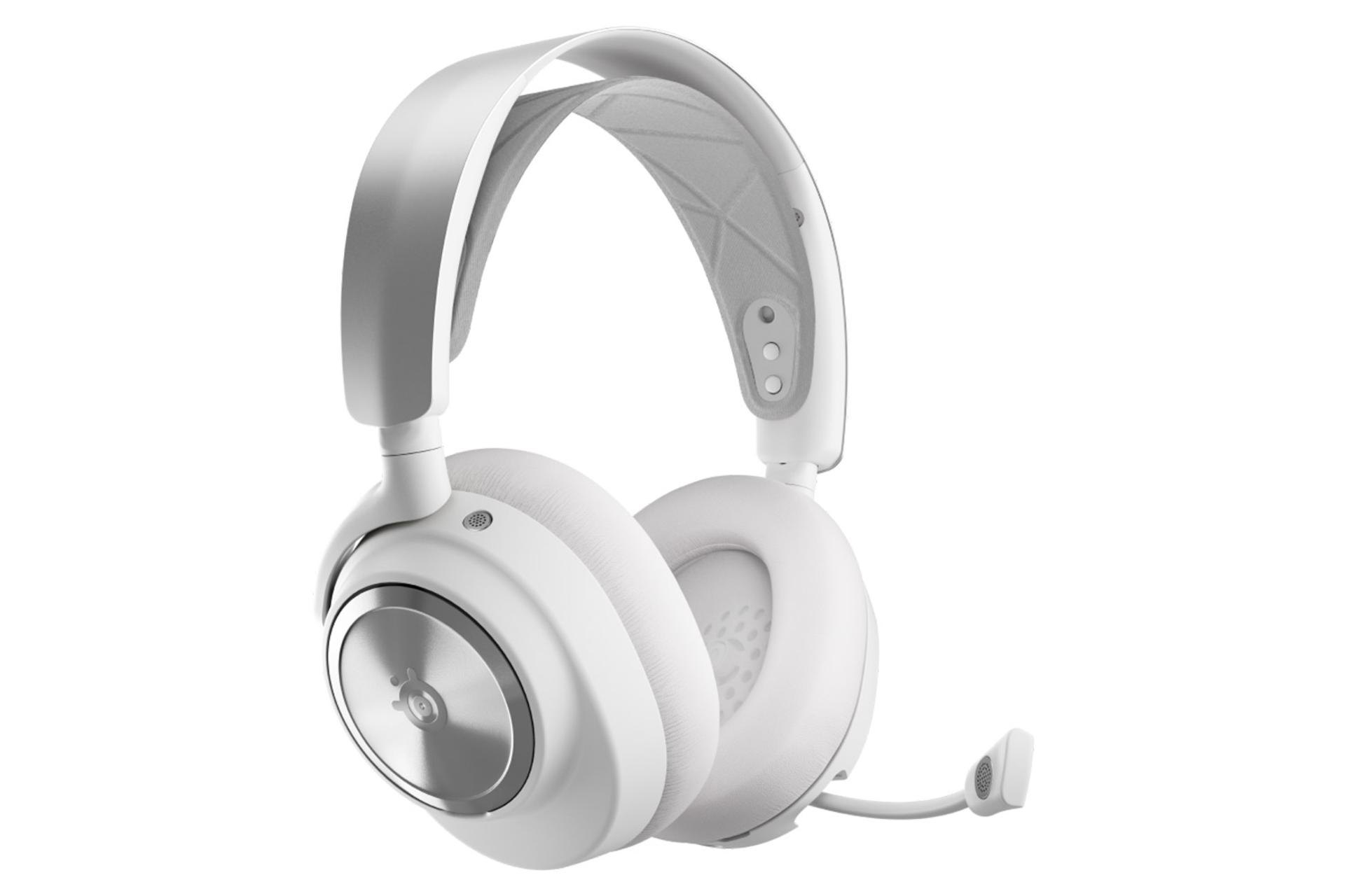 هدفون استیل سریز Arctis Nova Pro Wireless for Xbox & PC رنگ سفید