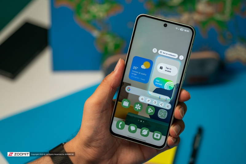 گلکسی A57 سامسونگ با صفحه‌نمایش چینی عرضه می‌شود