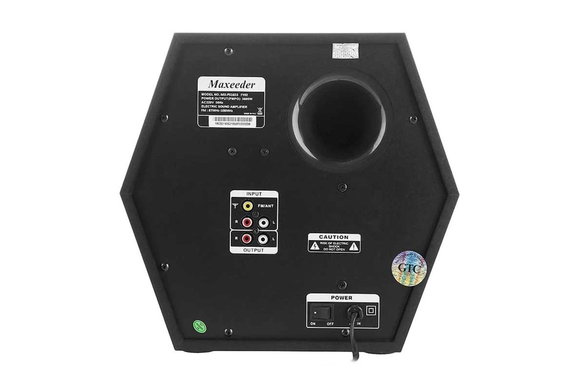 کانکتور و اتصال اسپیکر مکسیدر MX-PS1653 FY02