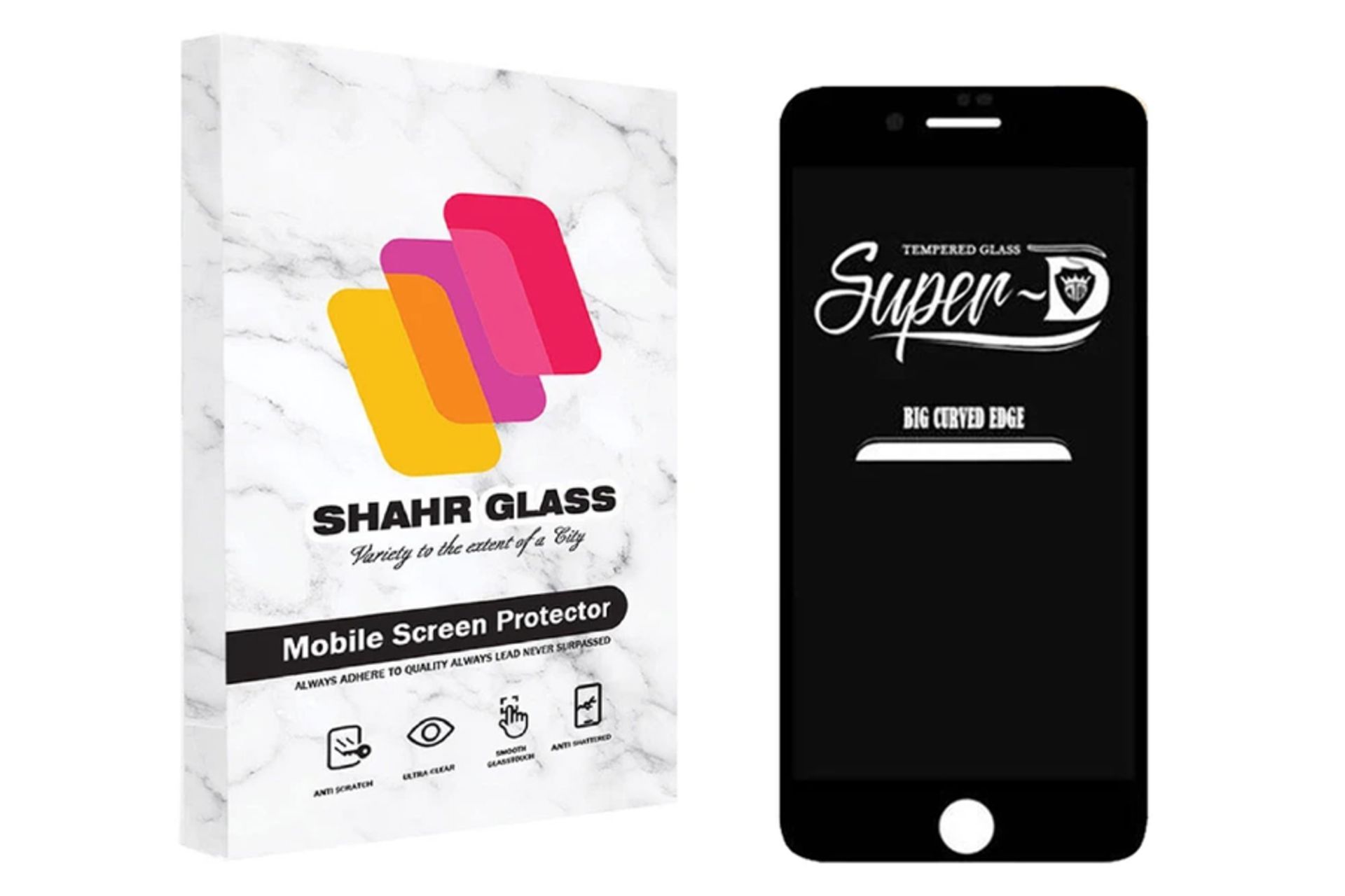 محافظ صفحه نمایش گوشی شهر گلس مدل SUPERD مناسب اپل iPhone 7 / 8 / SE 2020 / SE 2022