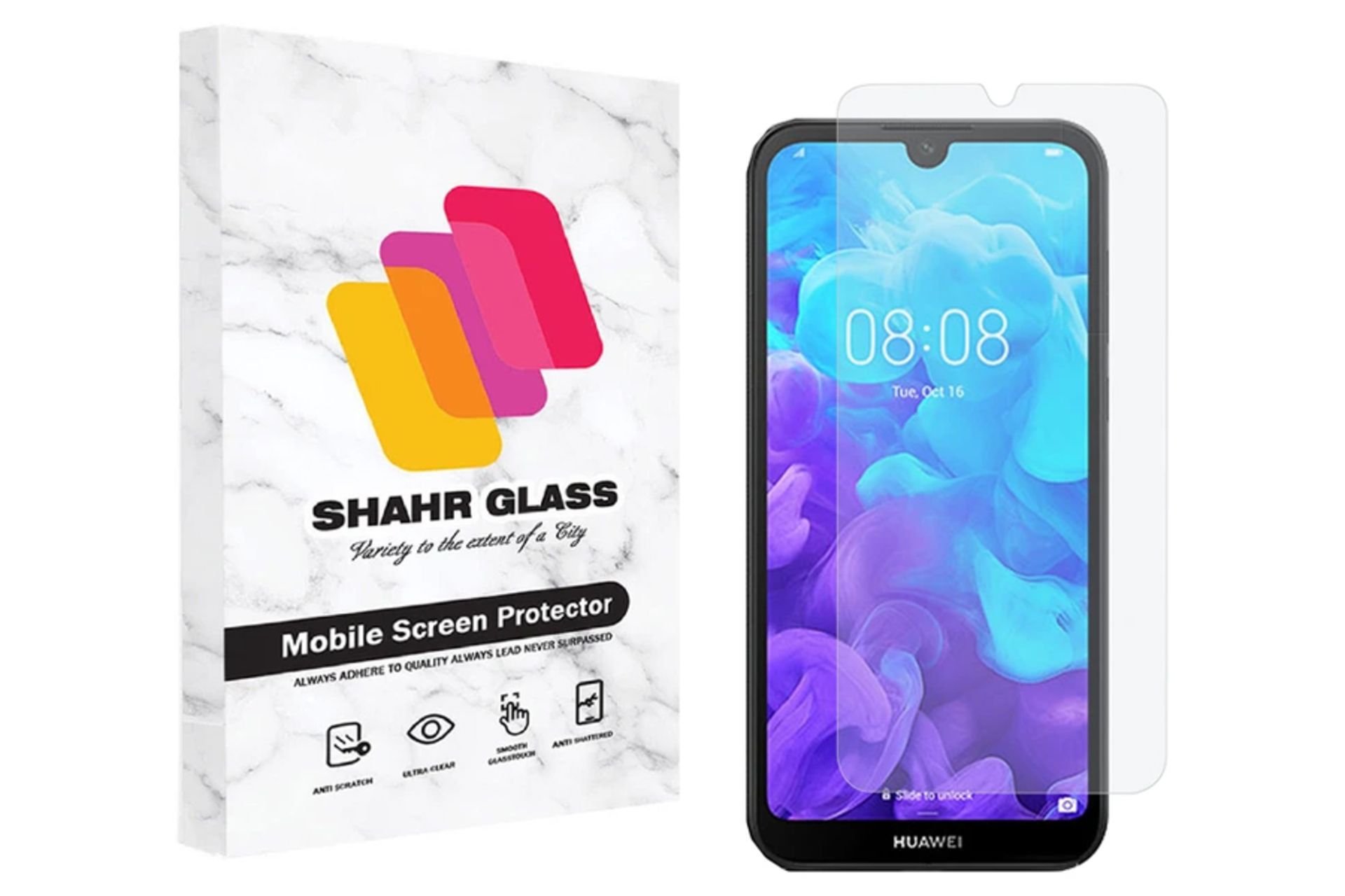 محافظ صفحه نمایش گوشی شهر گلس مدل SMP مناسب هواوی Y5 2019