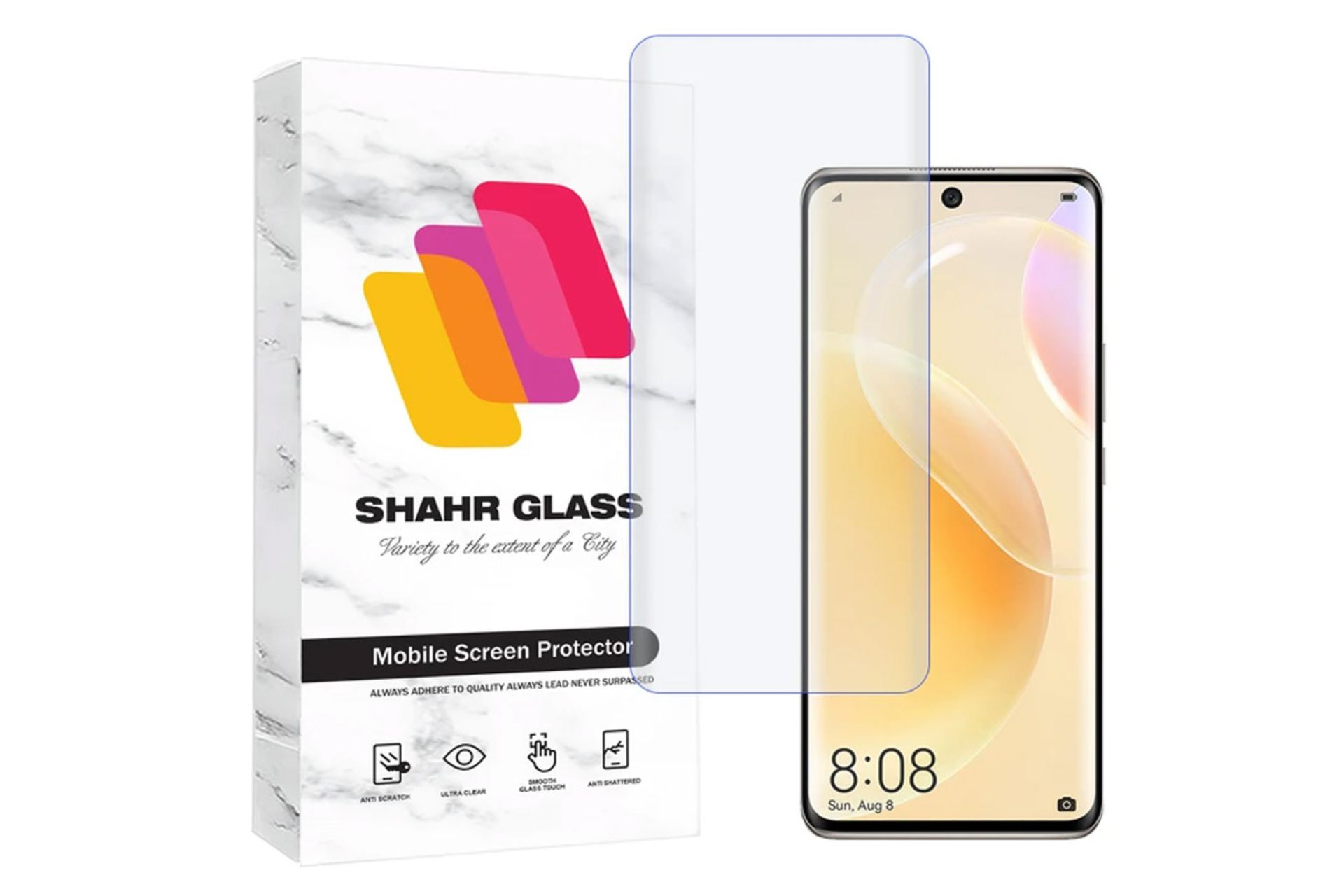 محافظ صفحه نمایش گوشی شهر گلس مدل UVLIGHTSH مناسب آنر 50 و هواوی Nova 8 / Nova 9