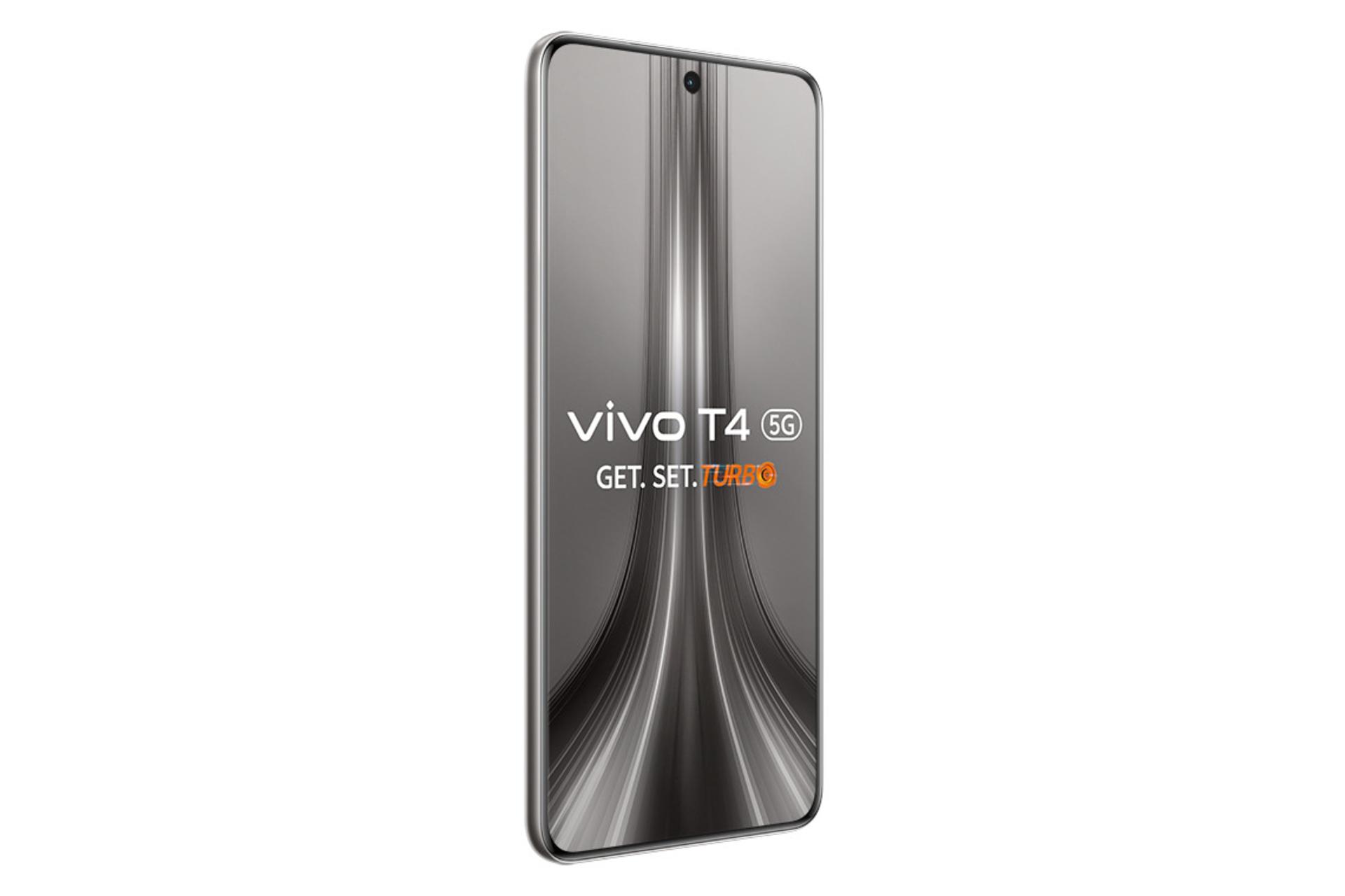 پنل جلو و صفحه نمایش گوشی موبایل ویوو vivo T4 خاکستری