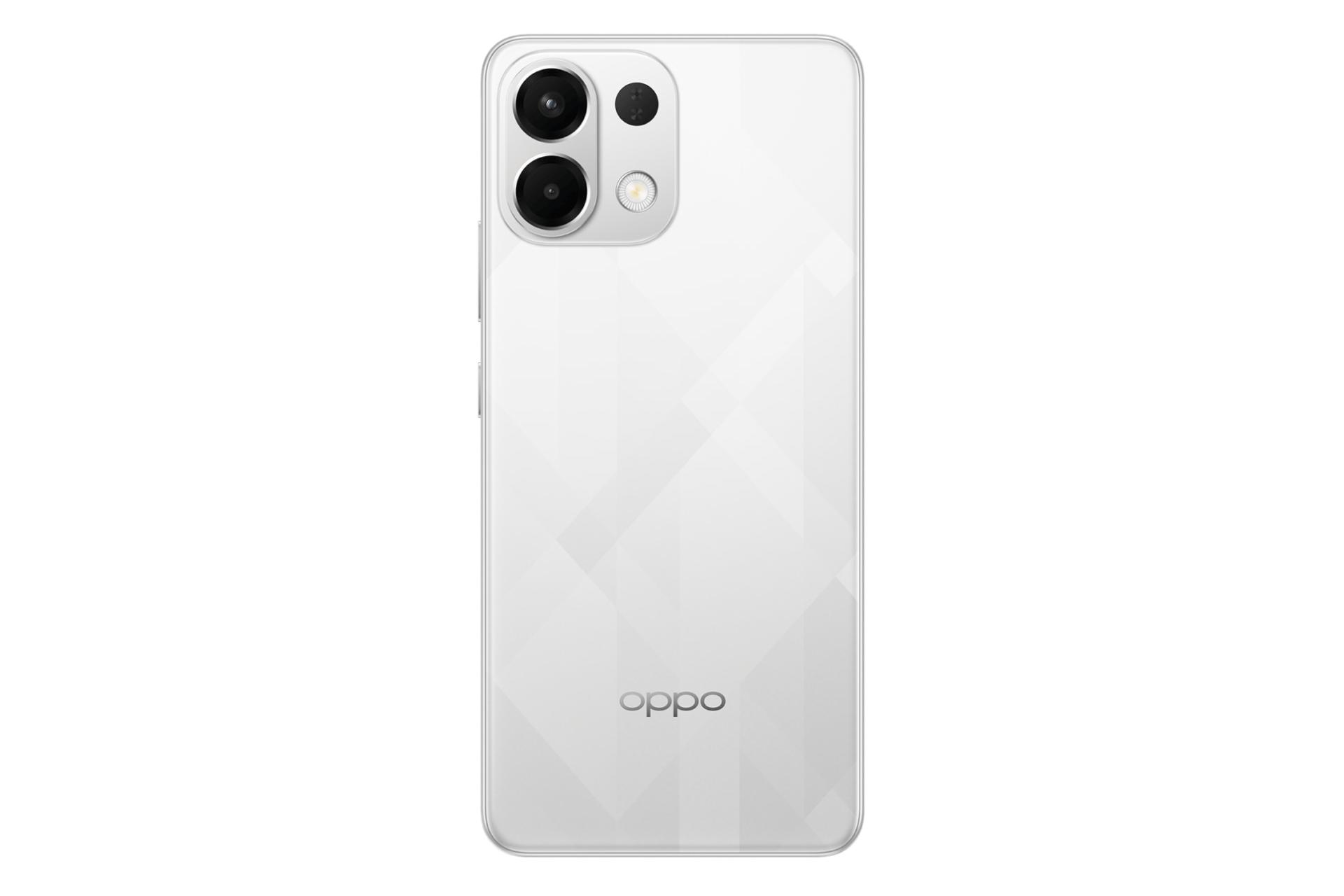 پنل پشت و چینش دوربین گوشی موبایل اوپو Oppo K12s سفید