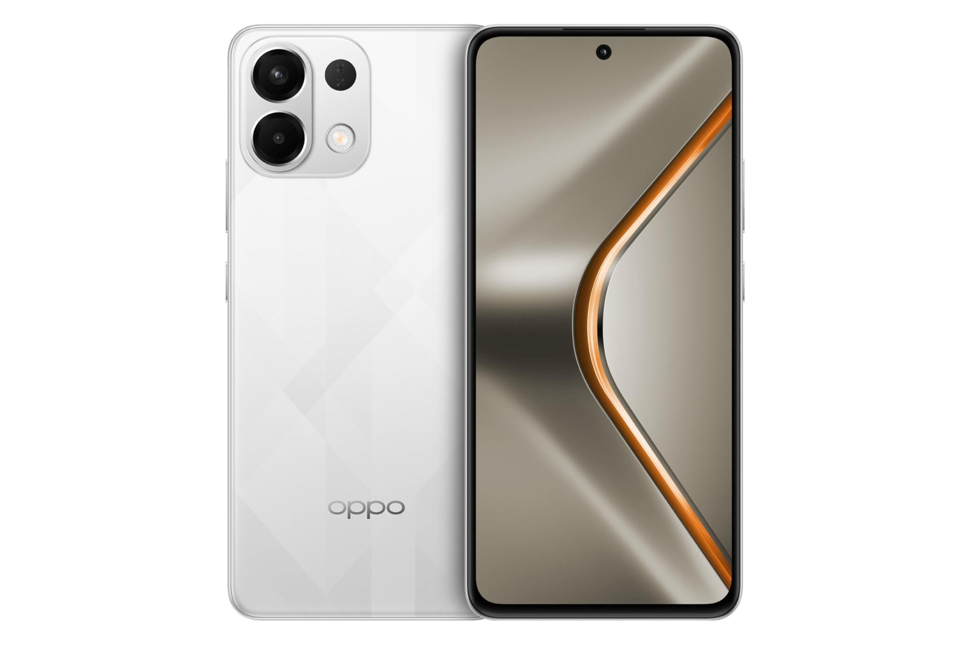 پنل جلو و پشت گوشی موبایل اوپو Oppo K12s سفید