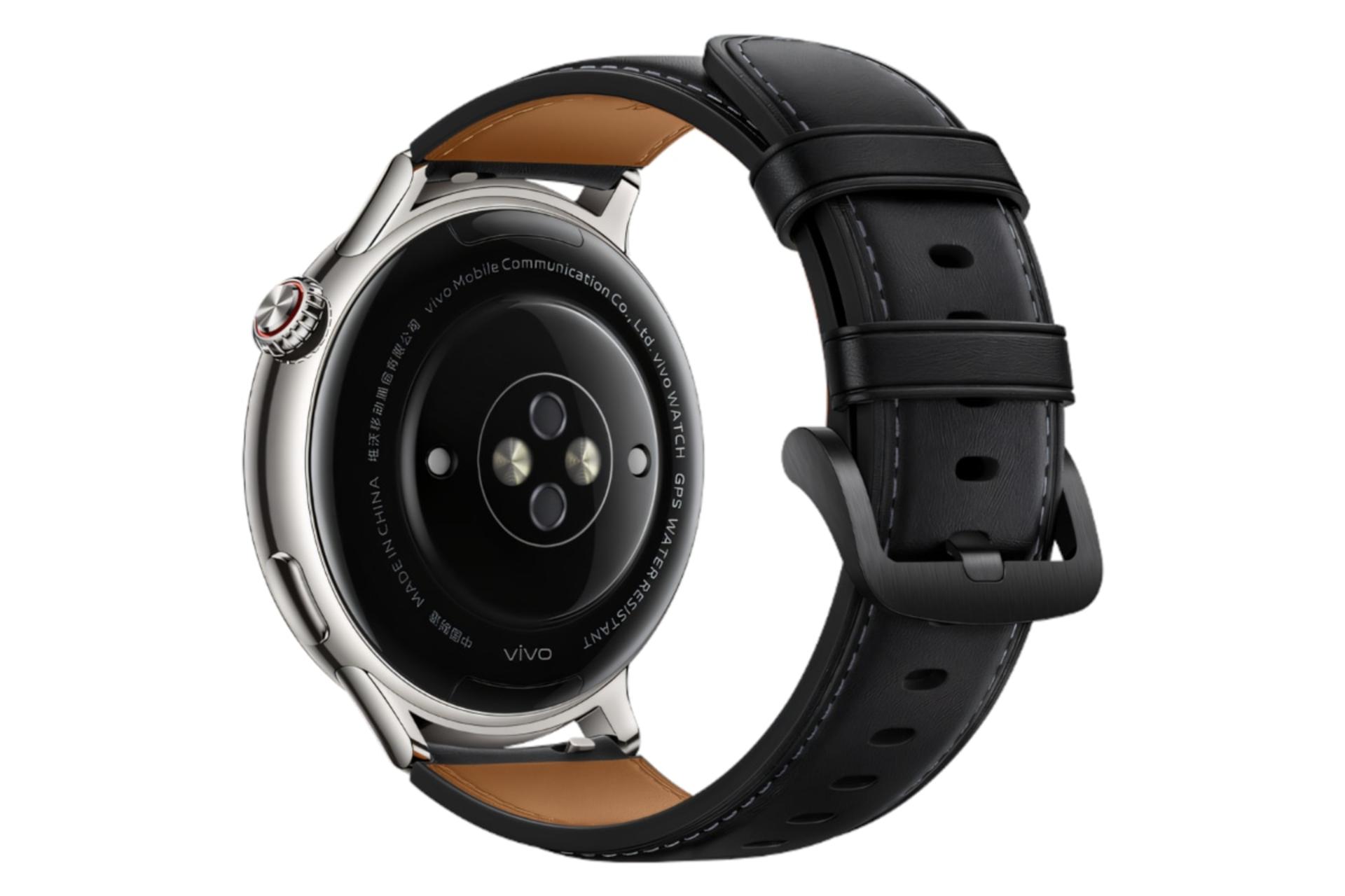 پشت ساعت هوشمند ویوو واچ 5 استیل نقره ای / vivo Watch 5 Stainless Steel