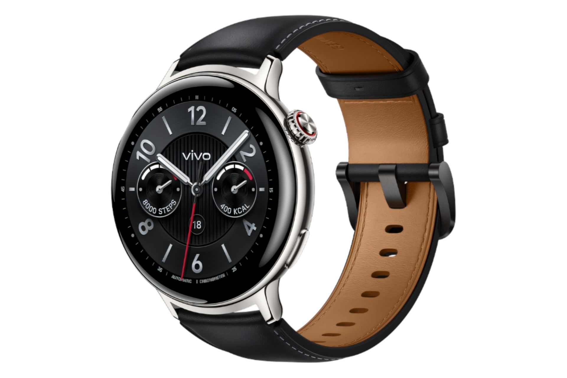 ساعت هوشمند ویوو واچ 5 استیل نقره ای / vivo Watch 5 Stainless Steel