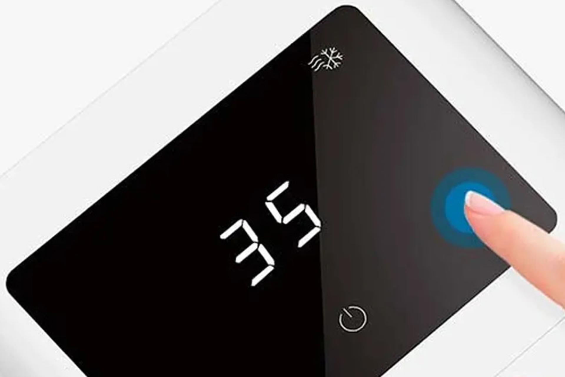 کولر آبی رومیزی شیائومی Xiaomi Microhoo MH01R نمای پنل لمسی