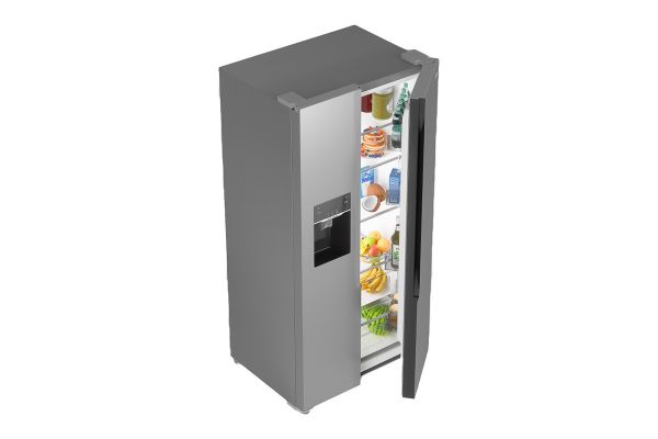یخچال فریزر جی پلاس Gplus GSS-P7636 نمای بالا درب باز