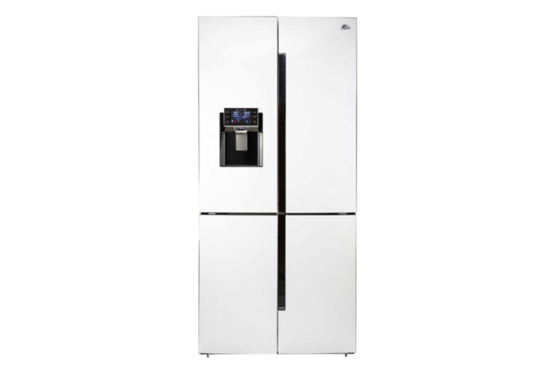 یخچال فریزر لایف Life 2710 نمای جلو رنگ سفید