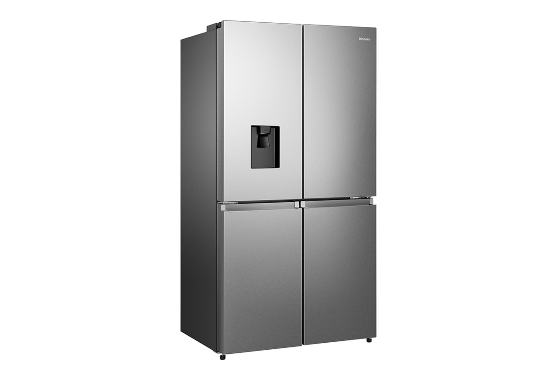 یخچال فریزر هایسنس Hisense RQ749 نمای جلو و چپ