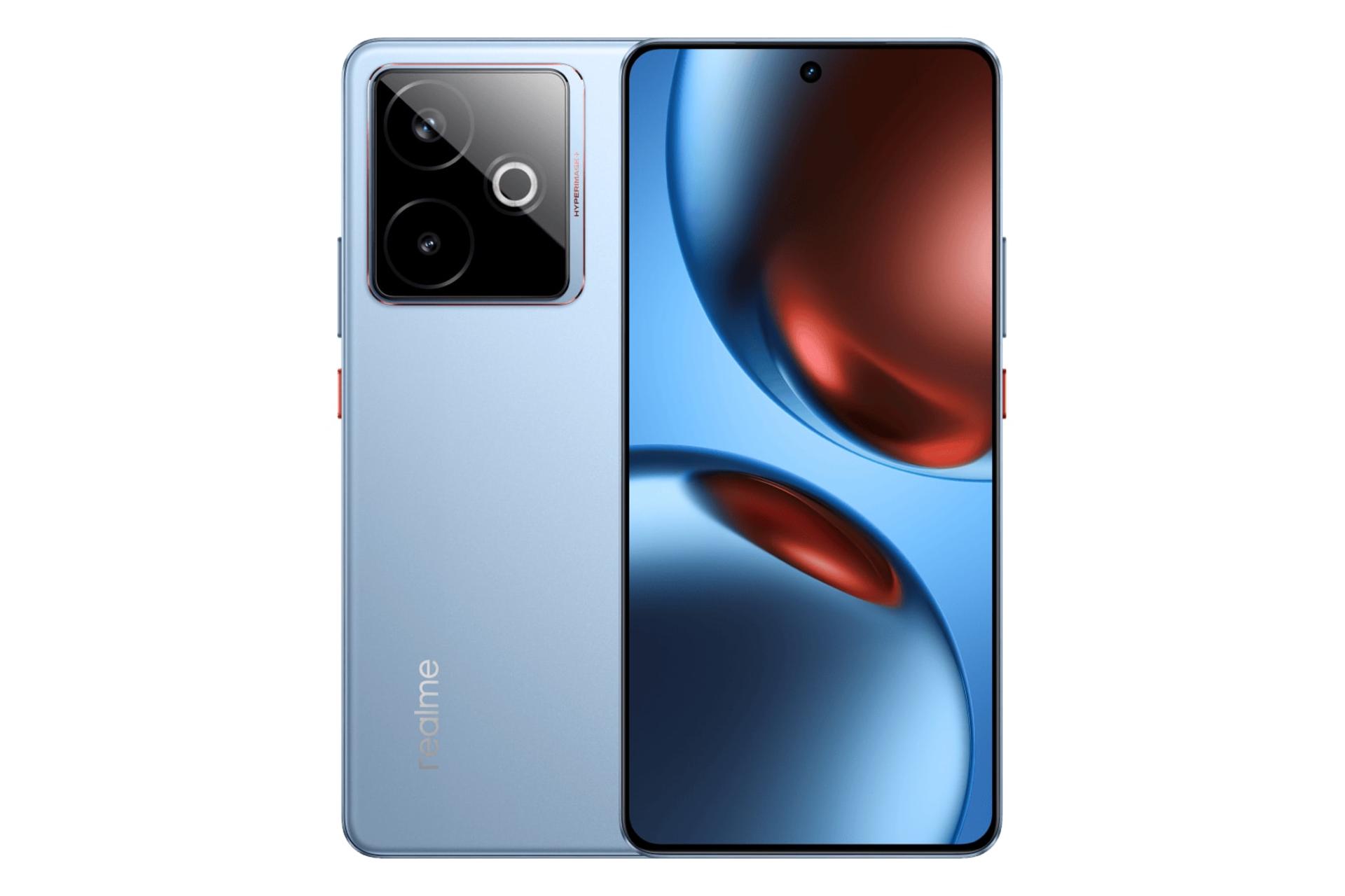 پنل جلو و پشت گوشی موبایل ریلمی GT7 نسخه چین آبی / Realme GT7 China