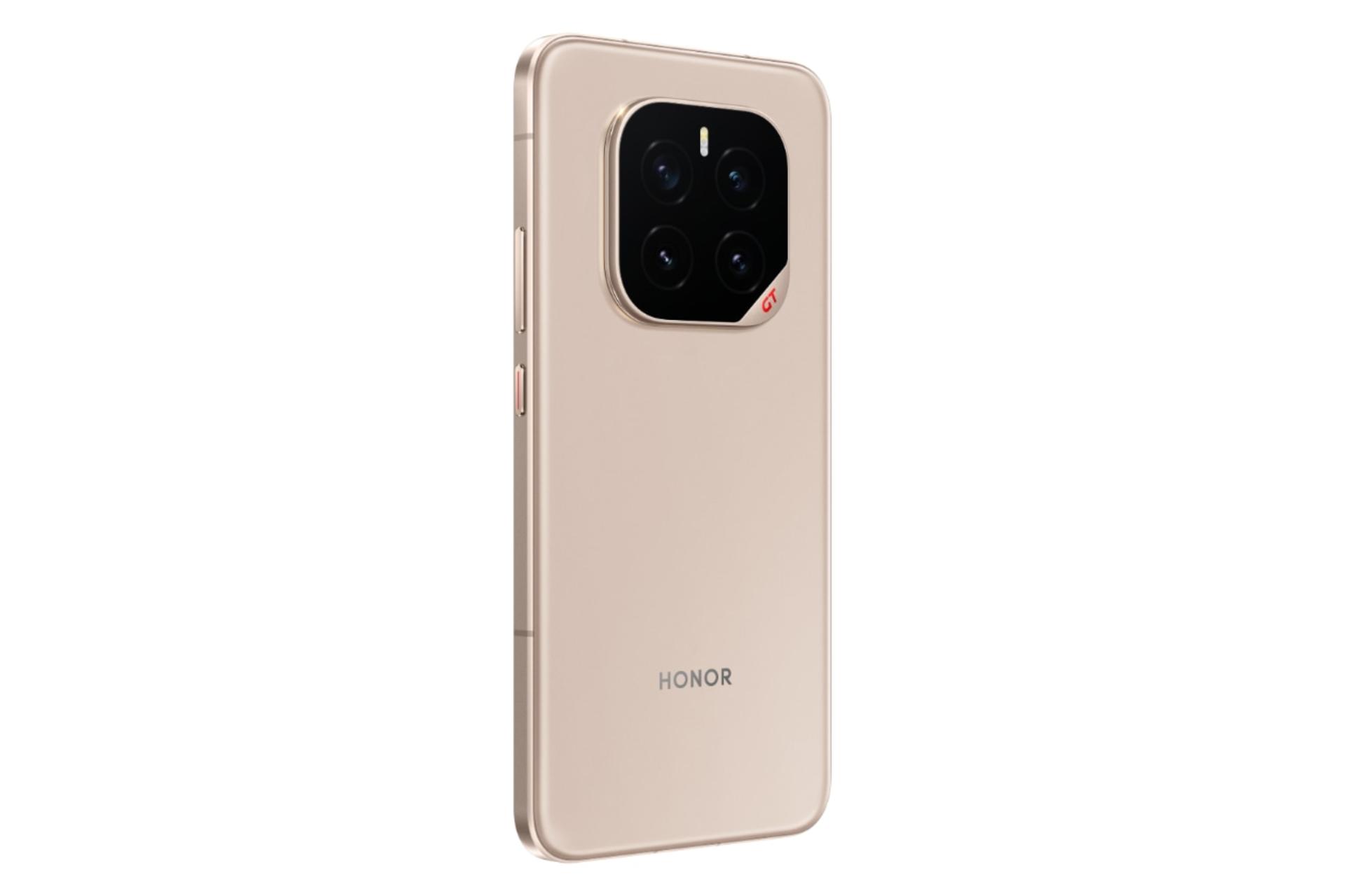 پنل پشت و چینش دوربین گوشی موبایل آنر GT پرو طلایی / HONOR GT Pro