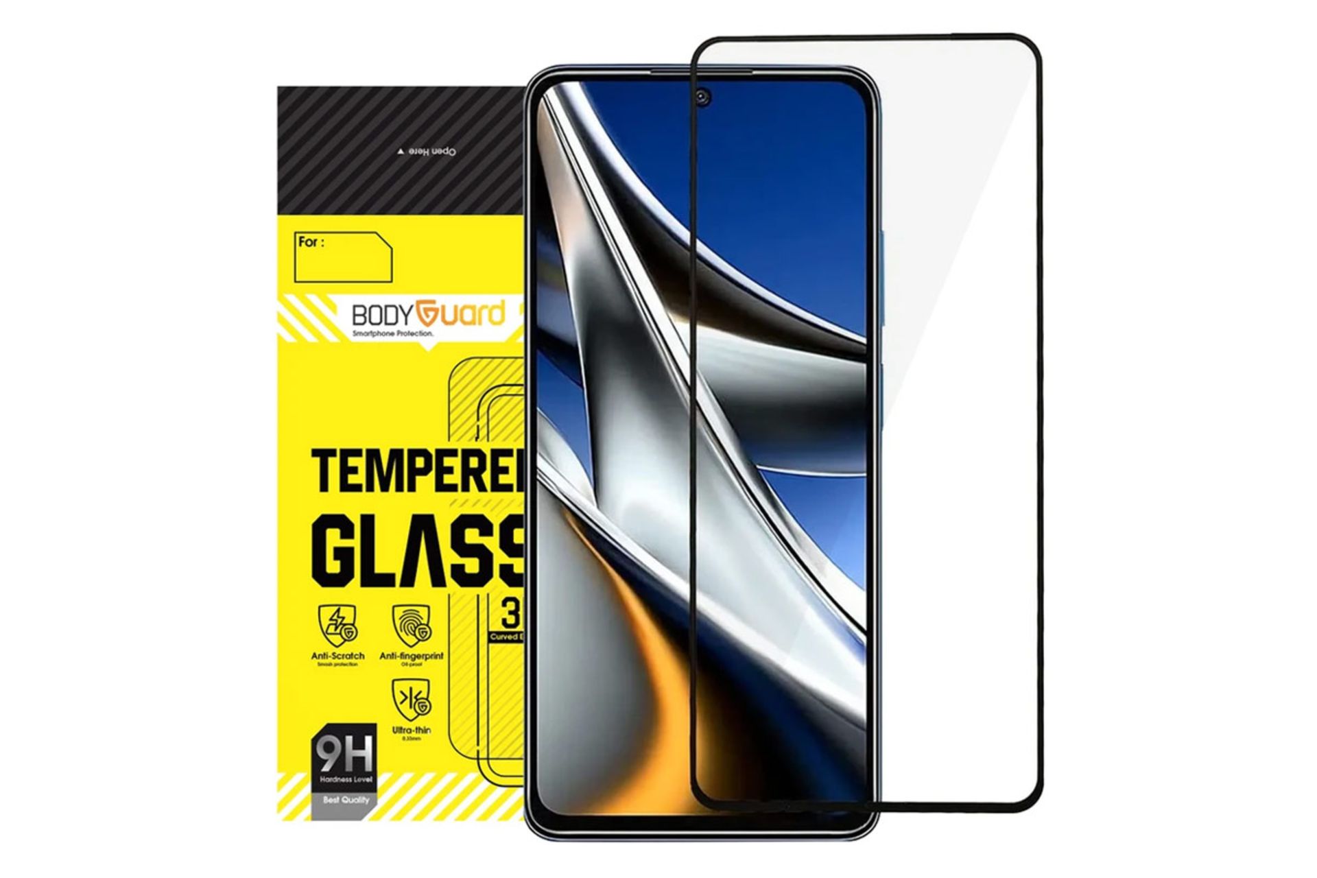 محافظ صفحه نمایش گوشی بادیگارد مدل FX مناسب شیائومی Poco X5 Pro