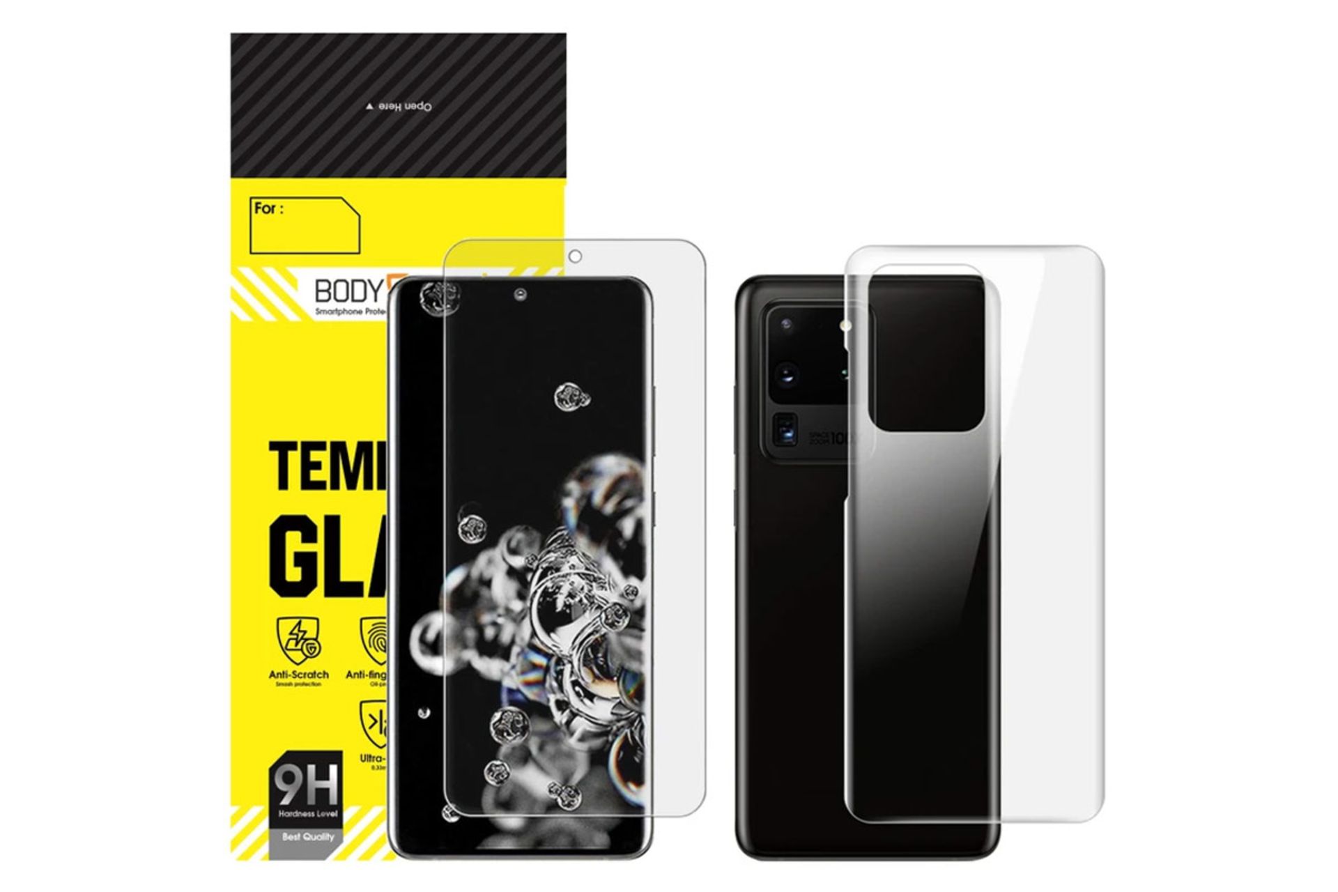 محافظ صفحه نمایش گوشی بادیگارد مدل HydroGel مناسب سامسونگ Galaxy S20 Ultra به همراه محافظ پشت گوشی