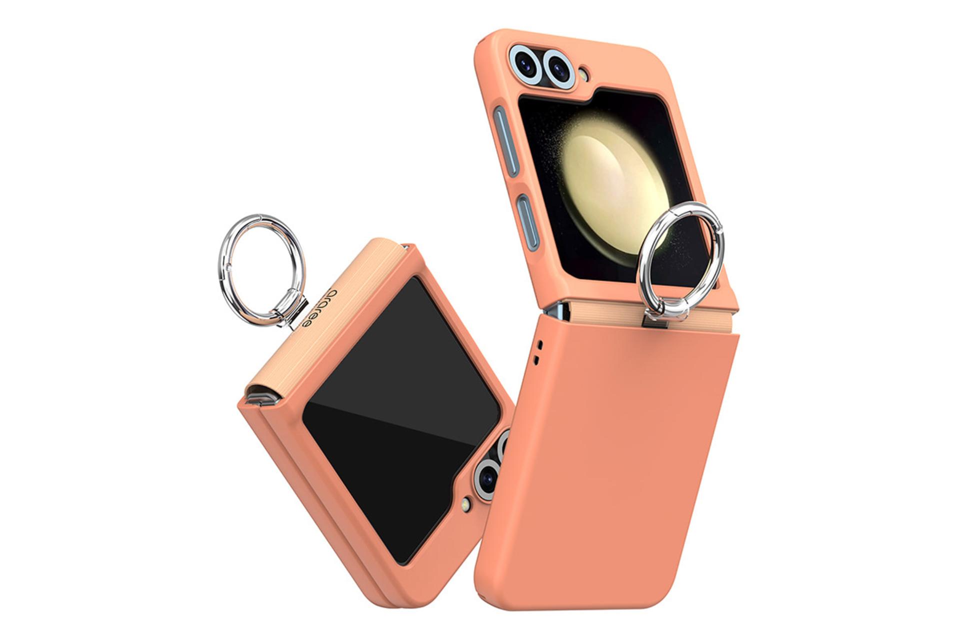 قاب گوشی آراری Araree Aero Flex R For Samsung Galaxy Z Flip6 رنگ نارنجی